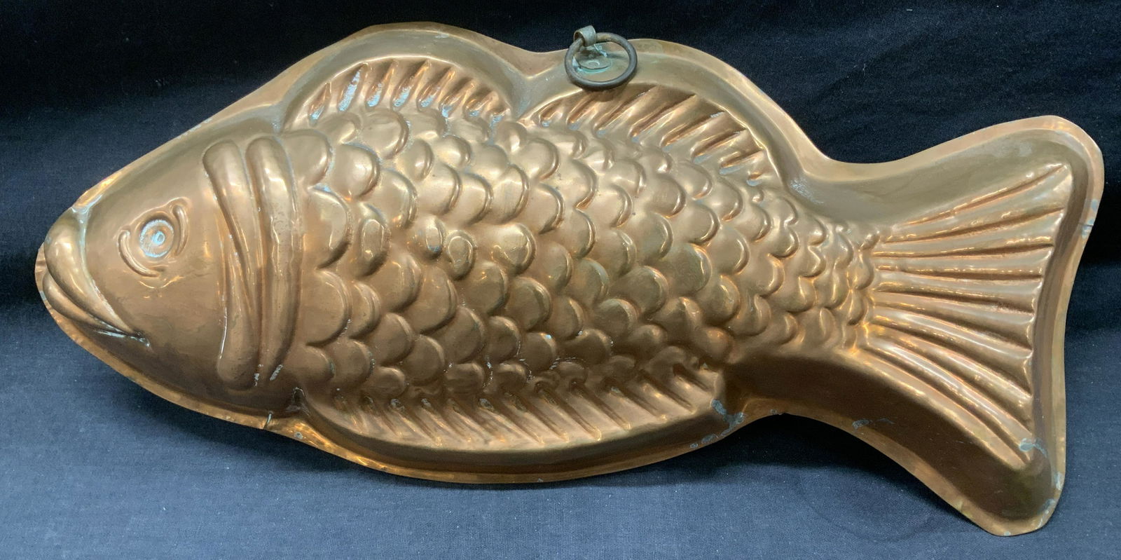 Copper Plated Vintage Fish Mold (1 of 6)