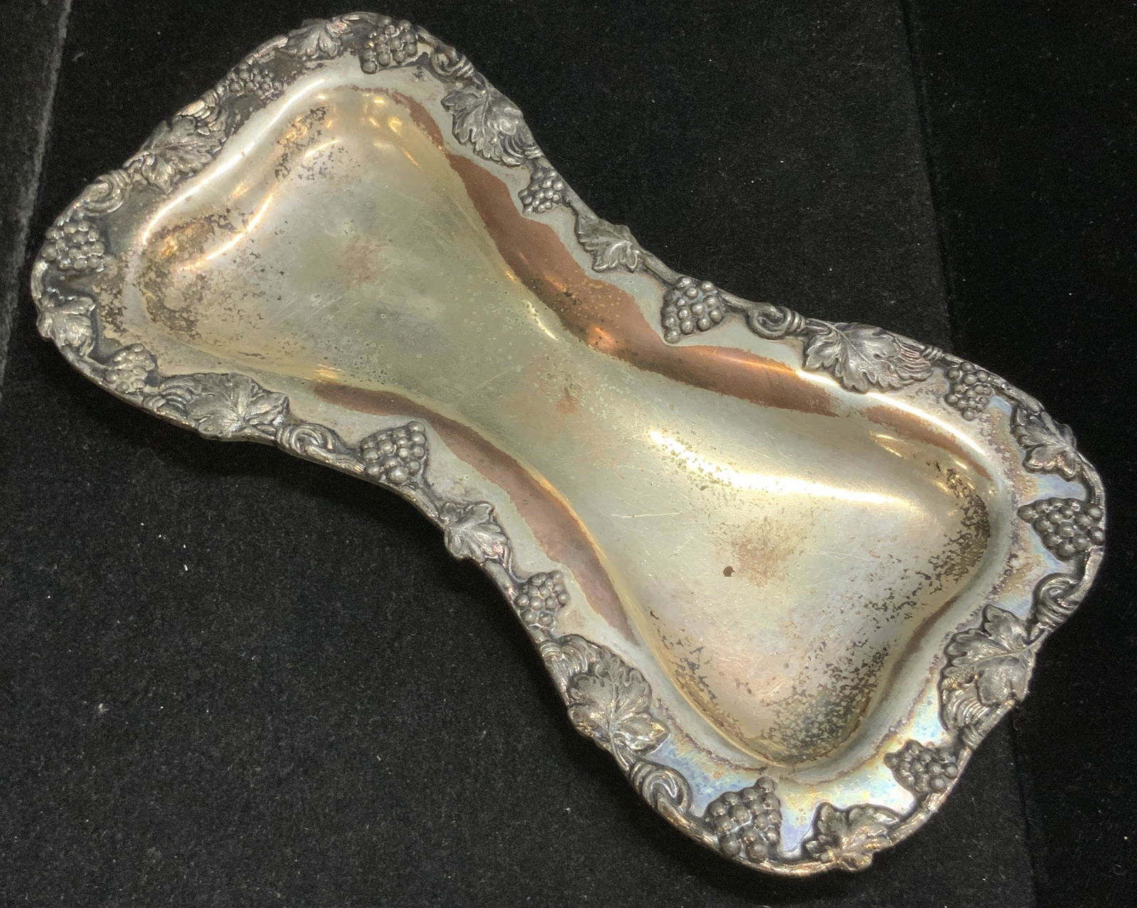 Vintage L.B.S. Signed Metal Valet Tray (1 of 6)