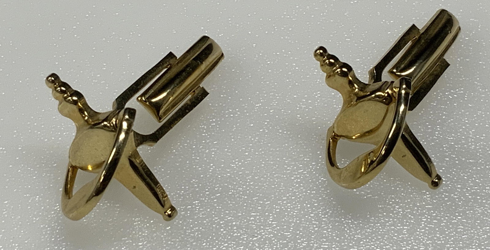 Door Knocker Style Gold Toned Cuff Links: Gold Toned Cuff Links, measure approx 1 inch Cufflinks, luxury Cufflinks, luxury brand, luxury tuxedo Cufflinks, tuxedo Cufflinks, luxury wearables, tuxedo accessories, 5