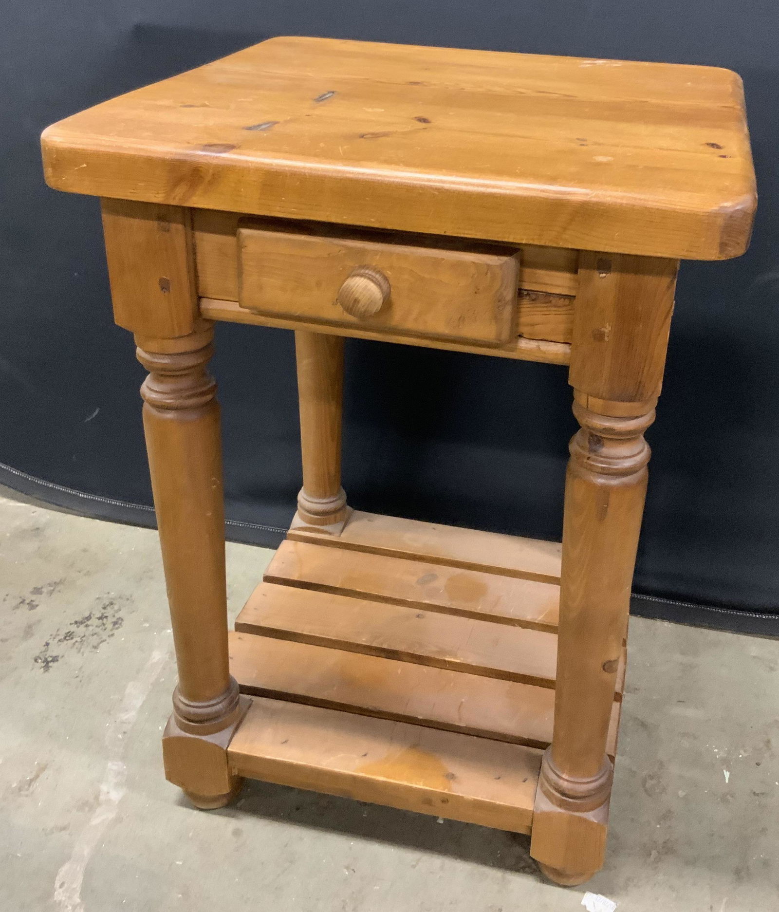 19th C. Style End Table (1 of 9)