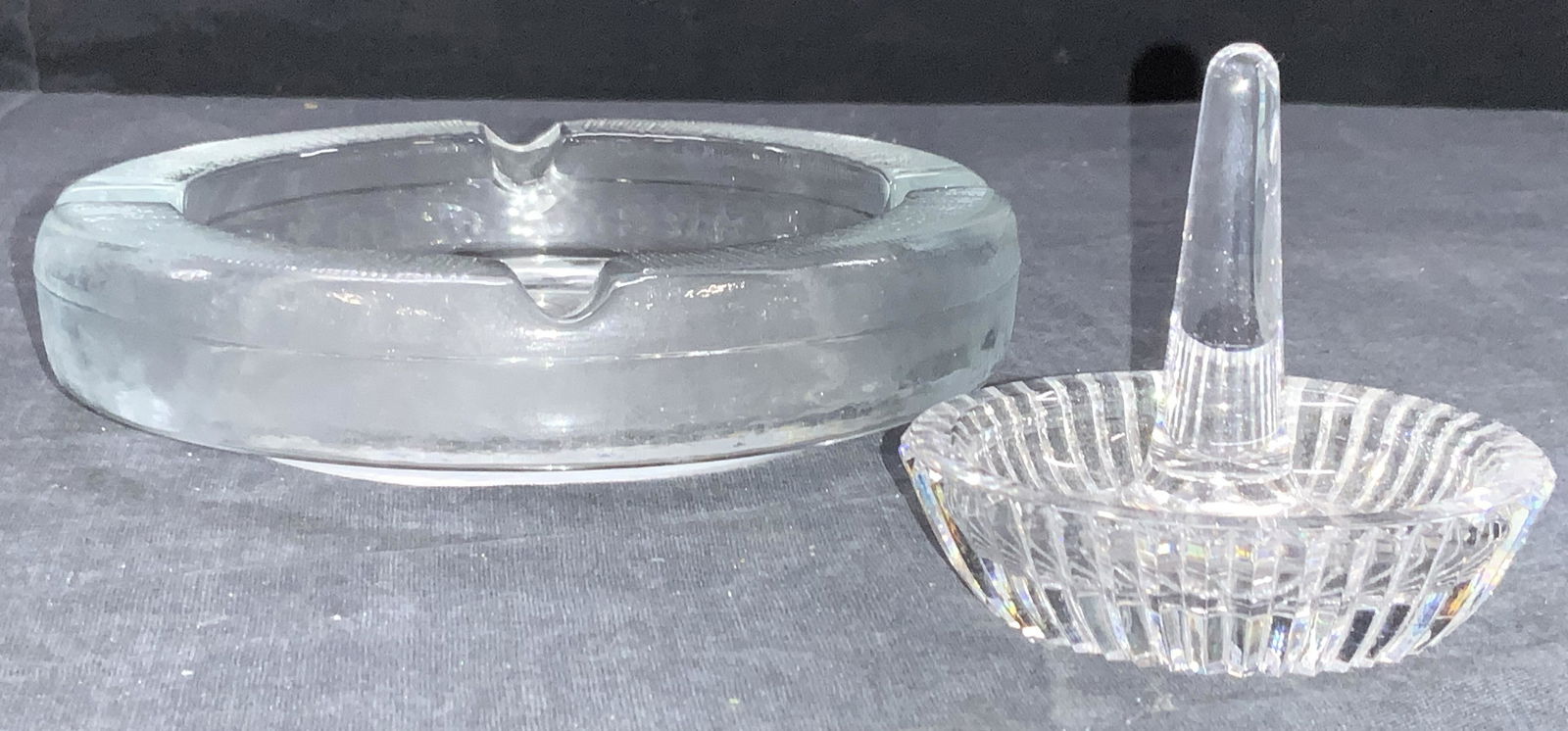 2 Cut Glass Tabletop Accessories (1 of 7)