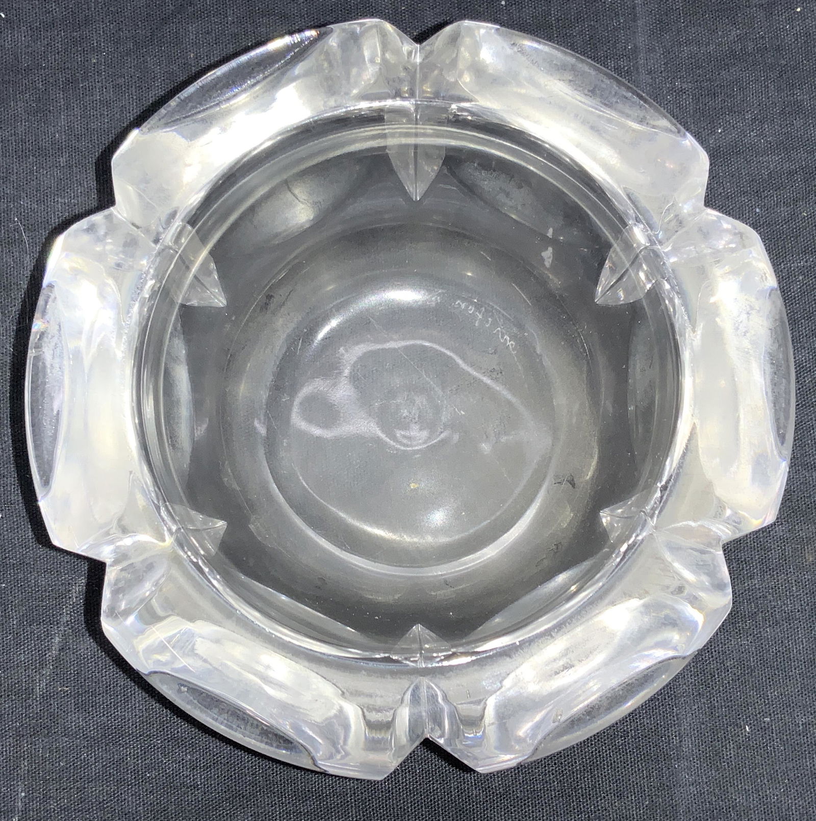 ORREFORS Crystal Trinket Dish (1 of 5)