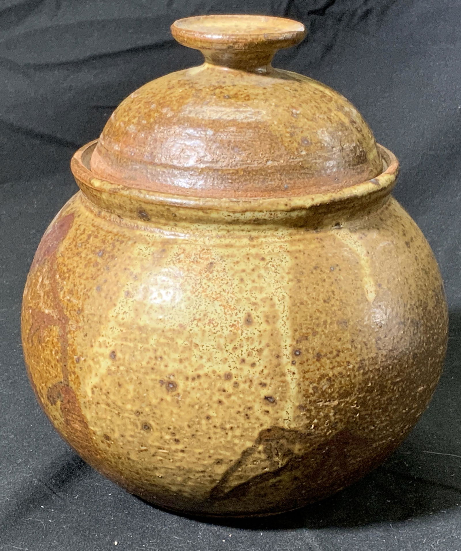 Vintage Handmade Ceramic Lidded Vessel (1 of 6)