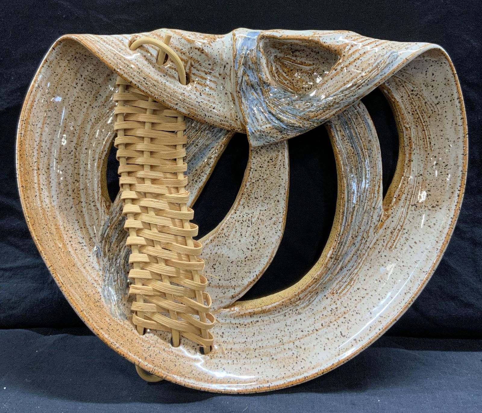 Jacalynn Signed Abstract Ceramic Wall Artwork (1 of 4)