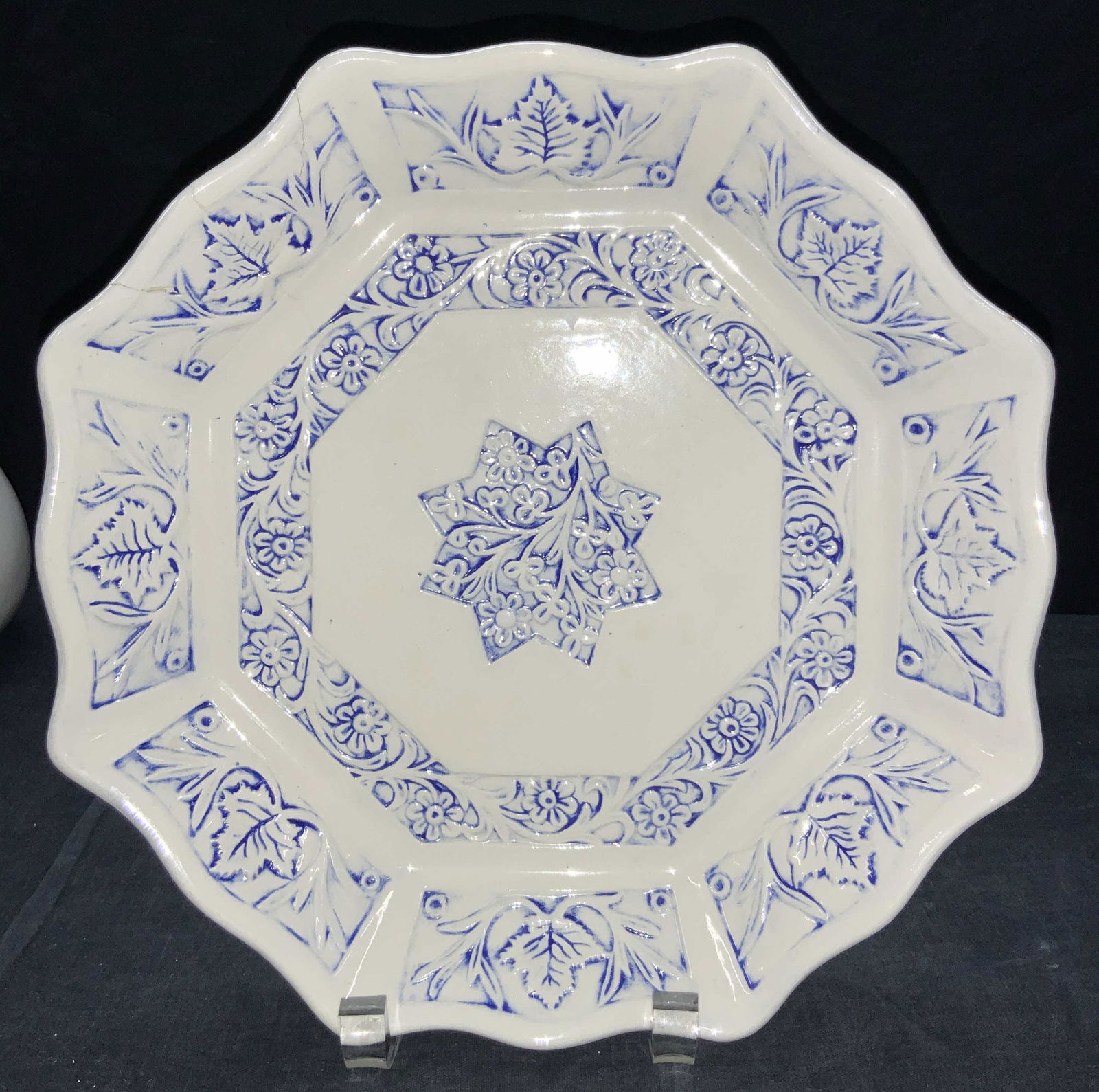 TAMAMAS Signed Judaica Ceramic Plate (1 of 7)