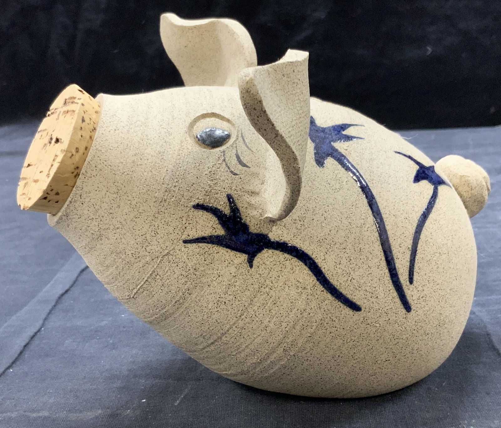 MAZA Signed Ceramic Pig Coin Bank (1 of 9)