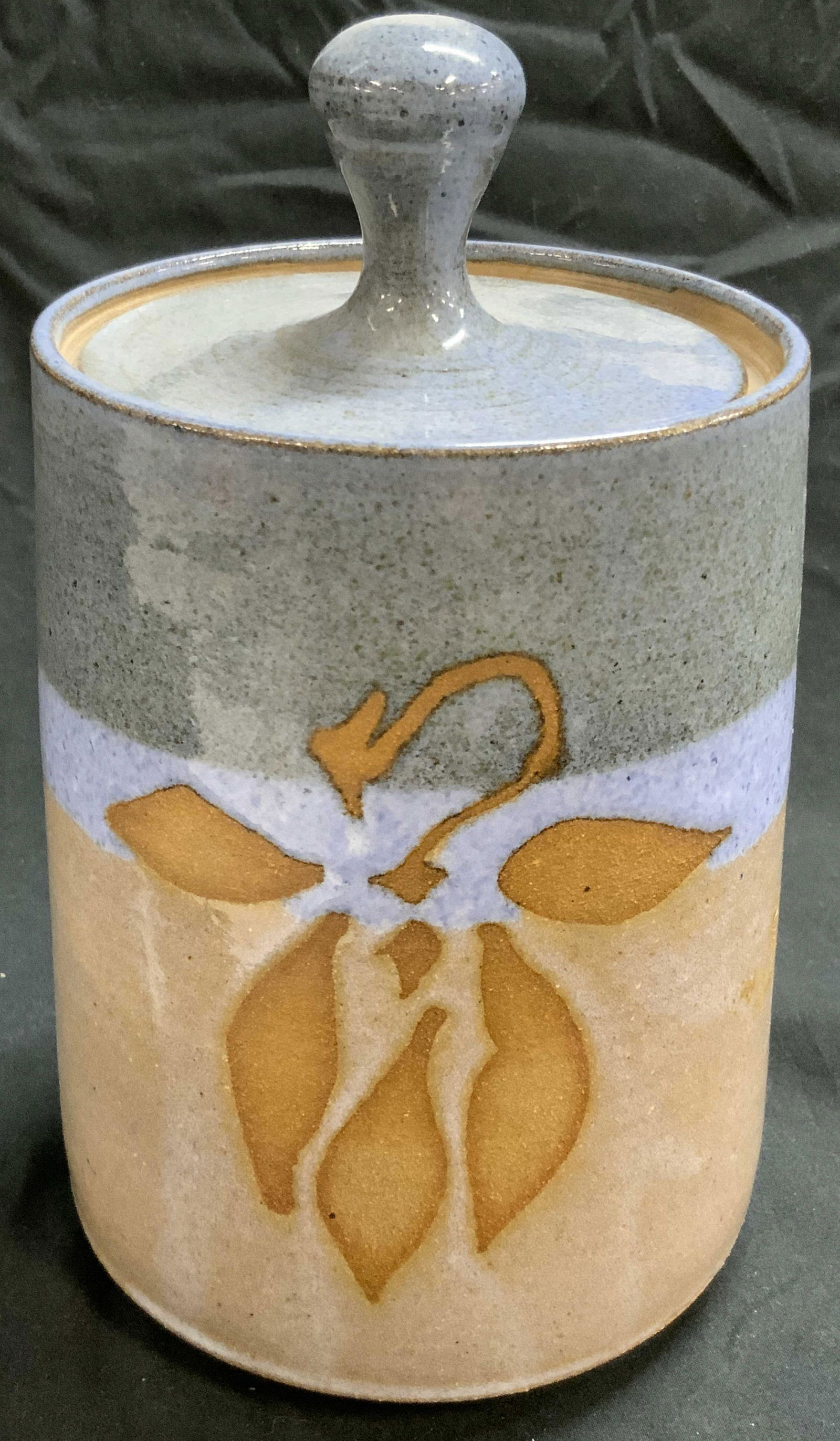 Vintage SIGNED Handcrafted Glazed Pottery Vessel (1 of 9)