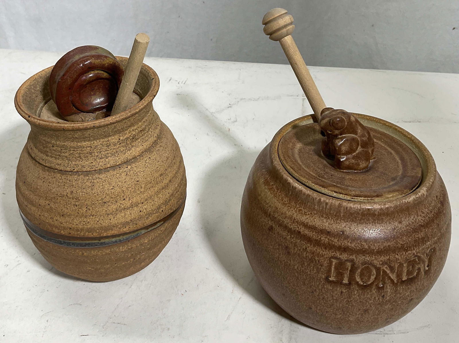 Lot 2 Ceramic Honey Pots (1 of 5)