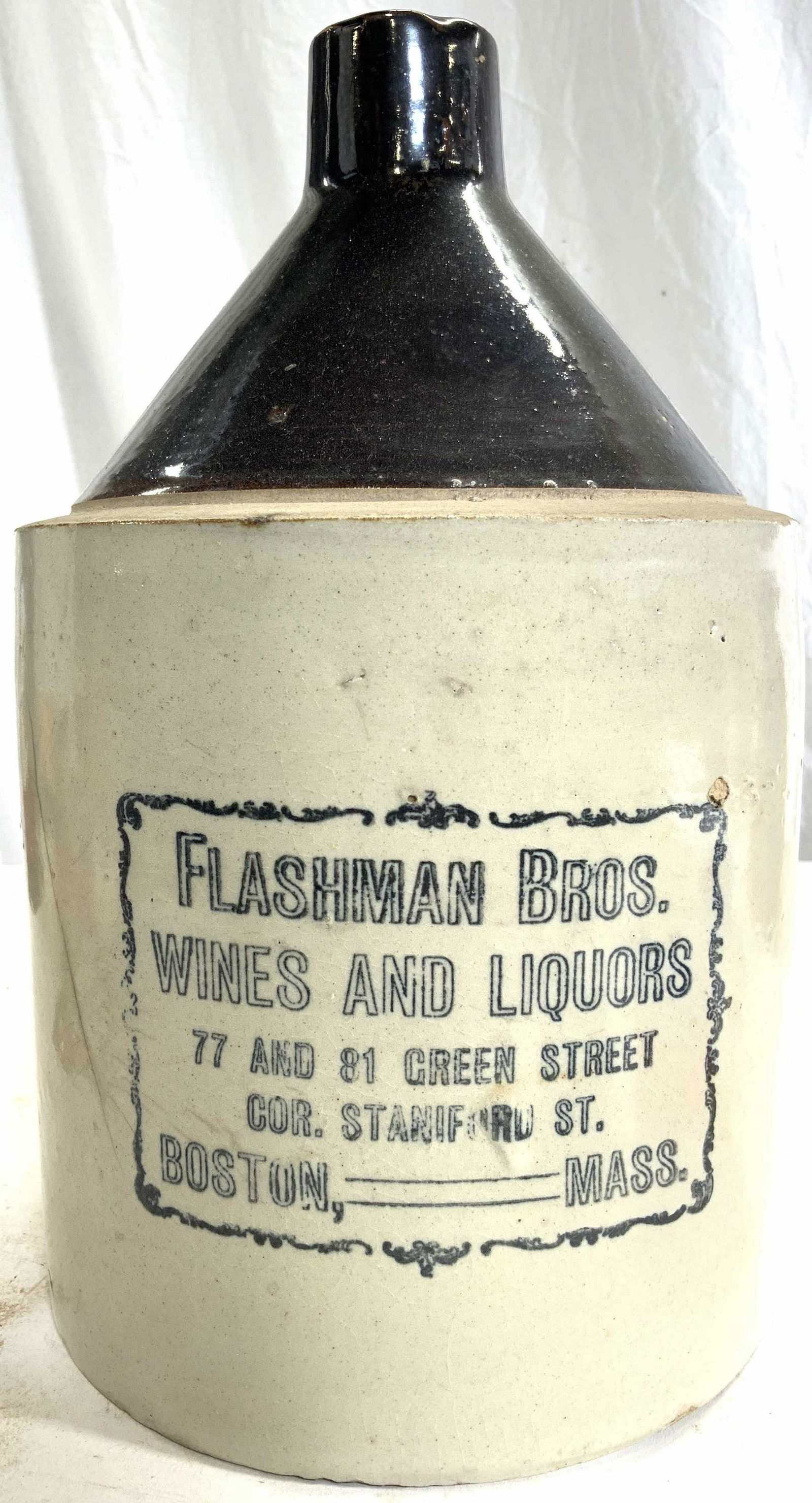 Antique Stoneware Crock Jug (1 of 8)