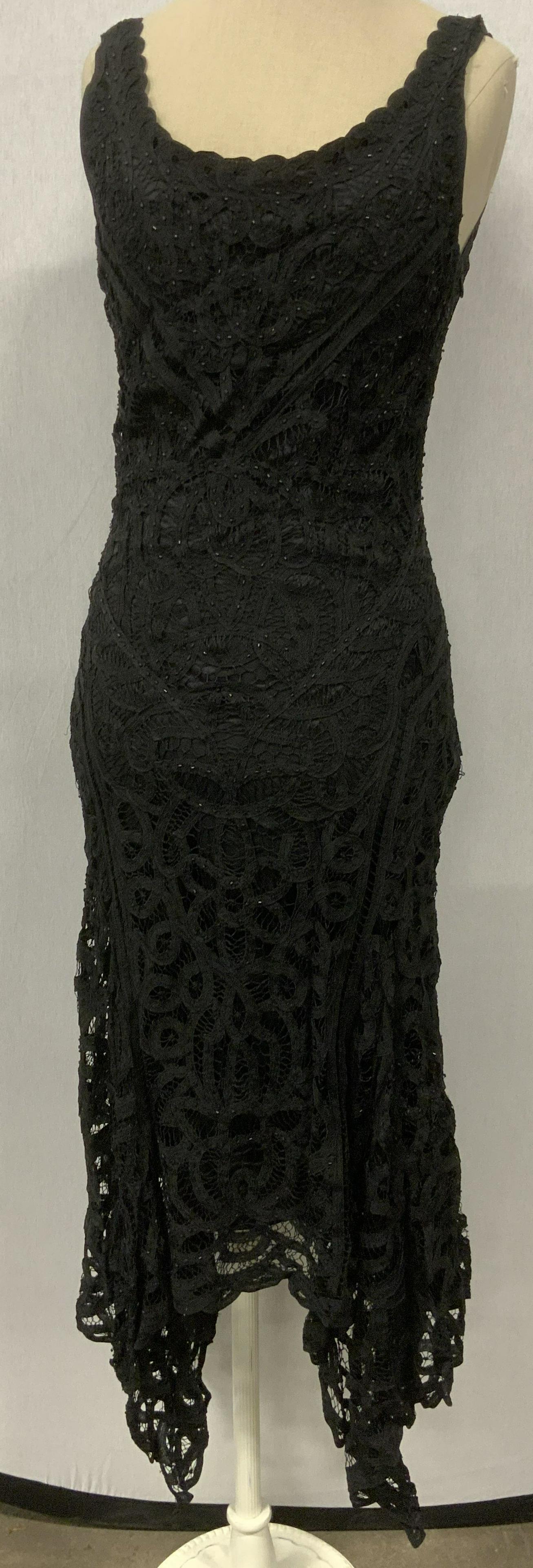 ALBERTO MAKALI Black Lace Dress (1 of 6)