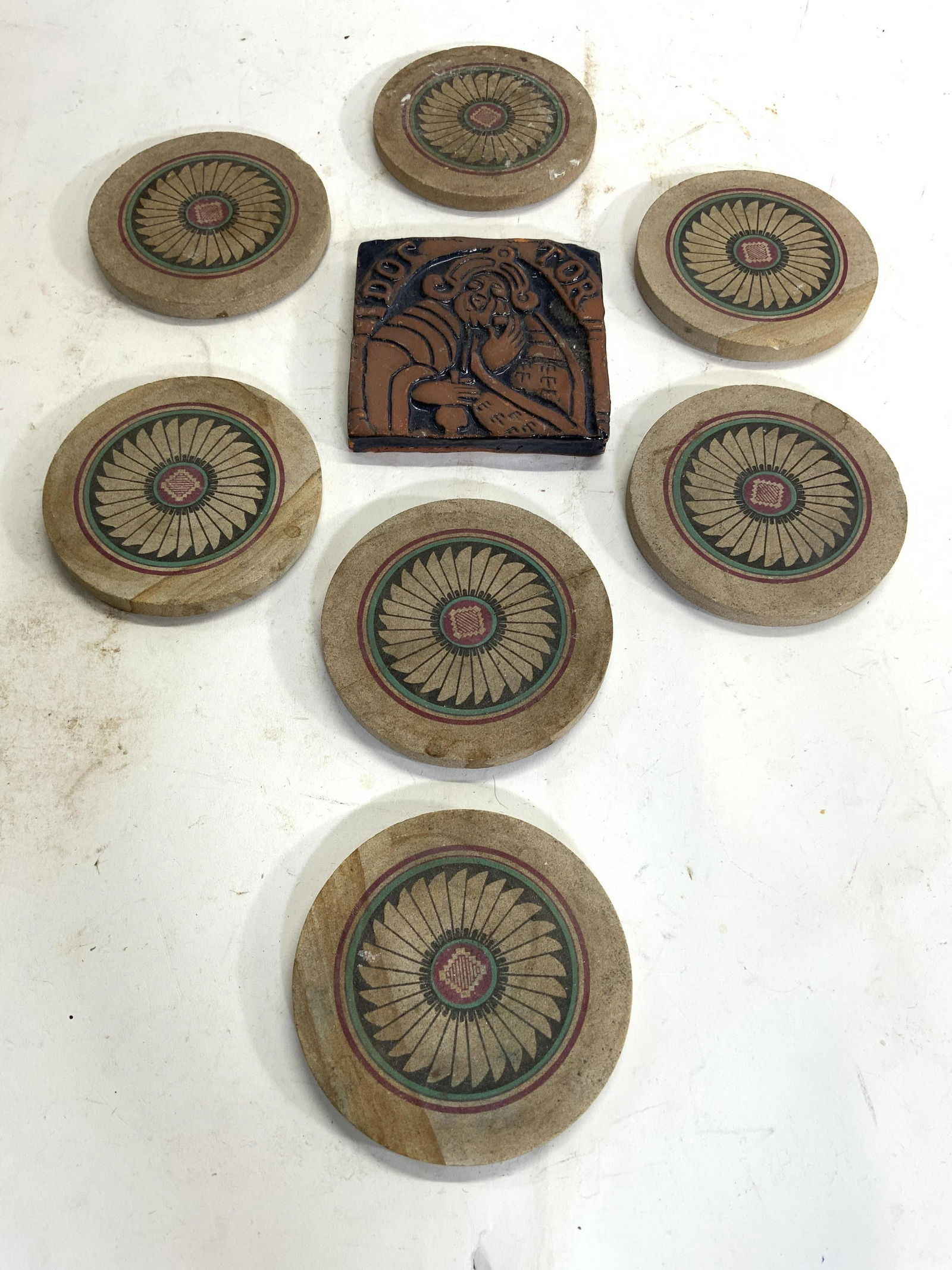 Lot 8 Ceramic Composite Coasters (1 of 7)