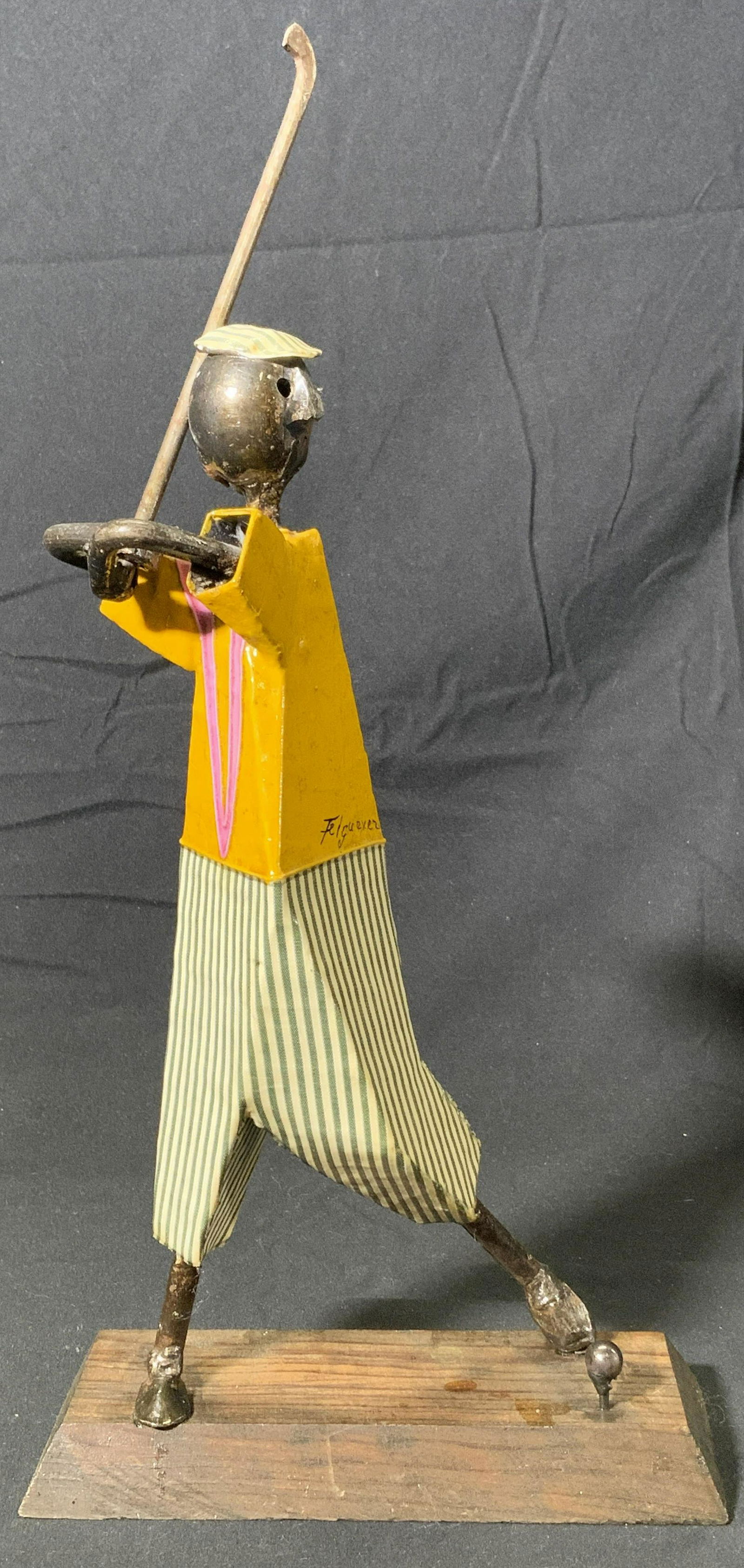 MANUEL FELGUEREZ MCM Metal Golf Sculpture (1 of 8)