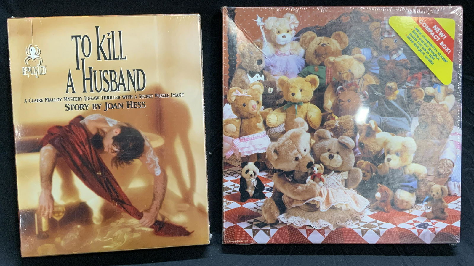 Lot 2 Jigsaw Puzzles, BEPUZZLED Adult Puzzle (1 of 6)