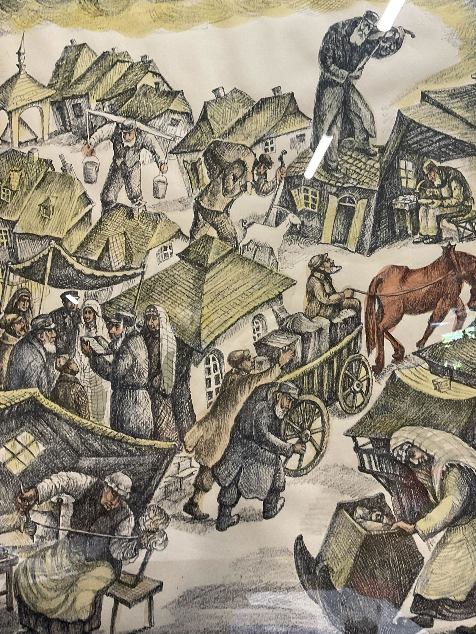 CHAIM GOLDBERG Signed Lithograph (1 of 7)