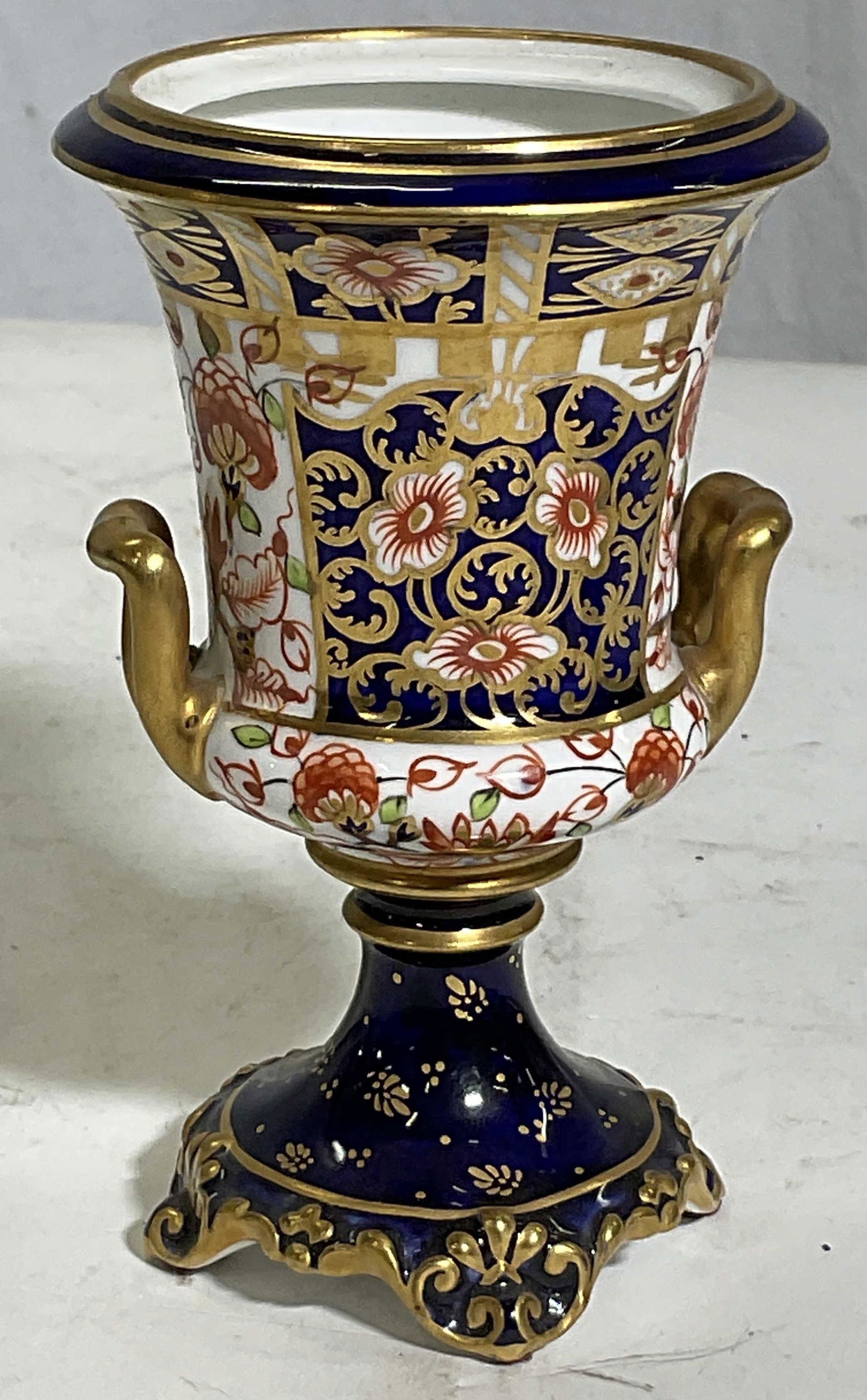 Royal Crown Derby Porcelain Vessel, England (1 of 6)