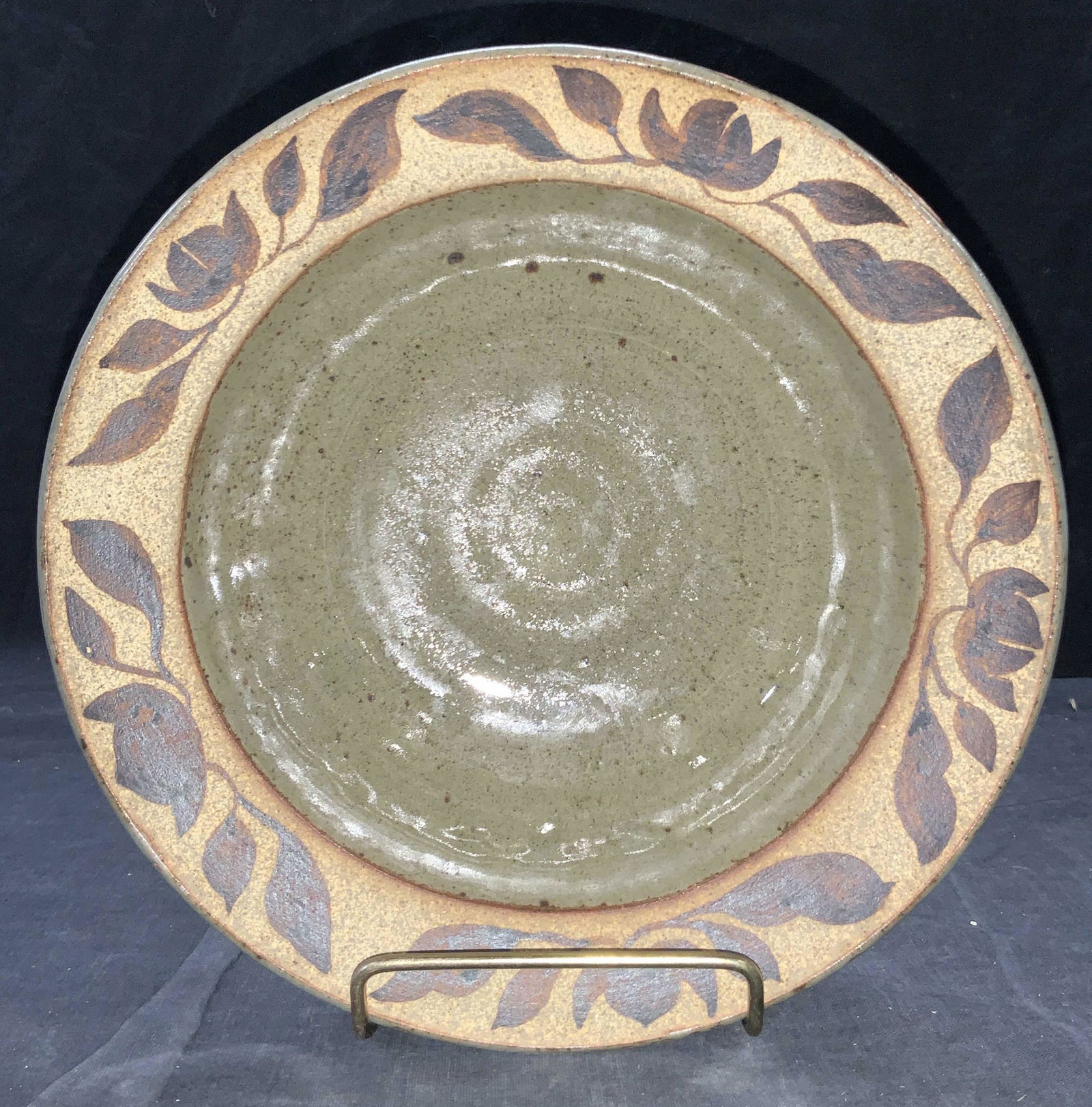 Signed Artisan Crafted Pottery Bowl (1 of 6)