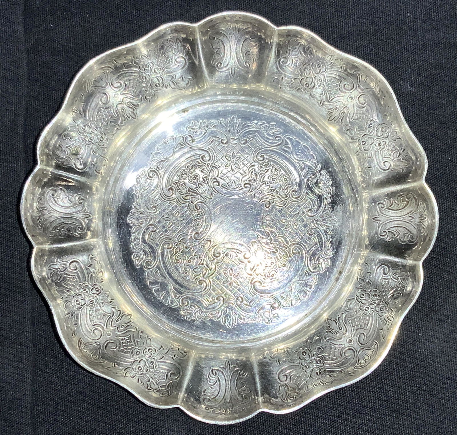 BARKER ELLIS English Silver Plated Trinket Dish (1 of 6)