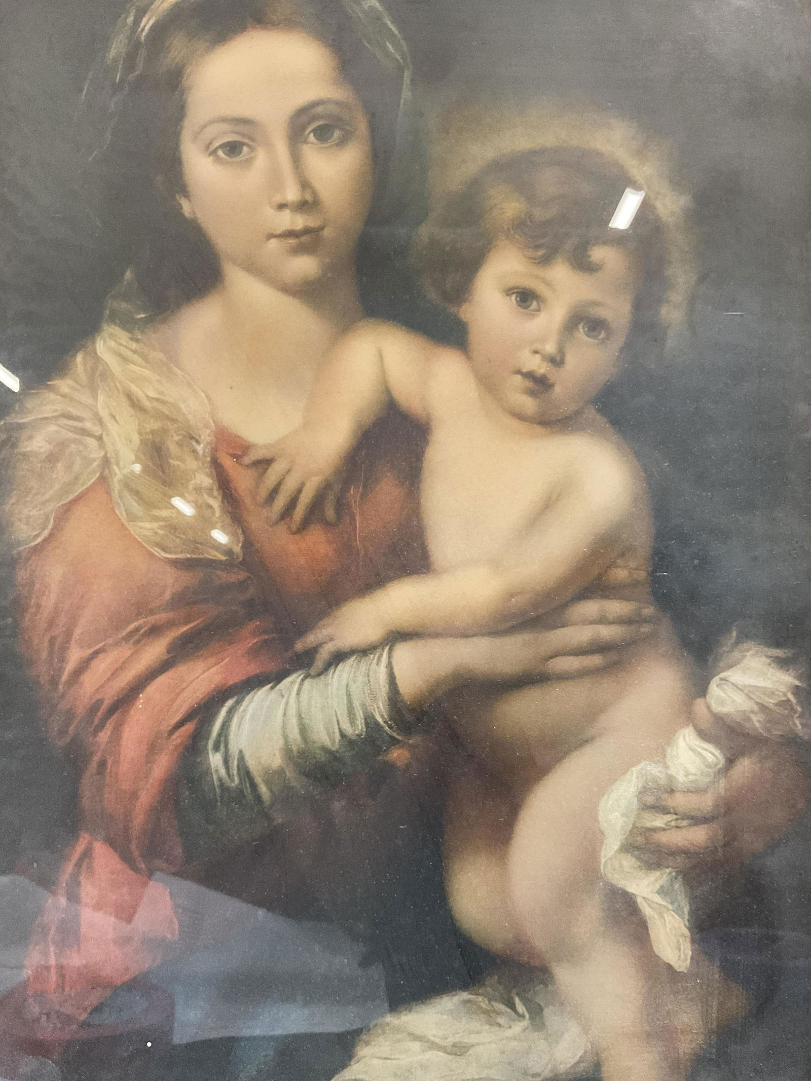 BARTOLOME MURILLO Madonna and Child Lithograph (1 of 7)