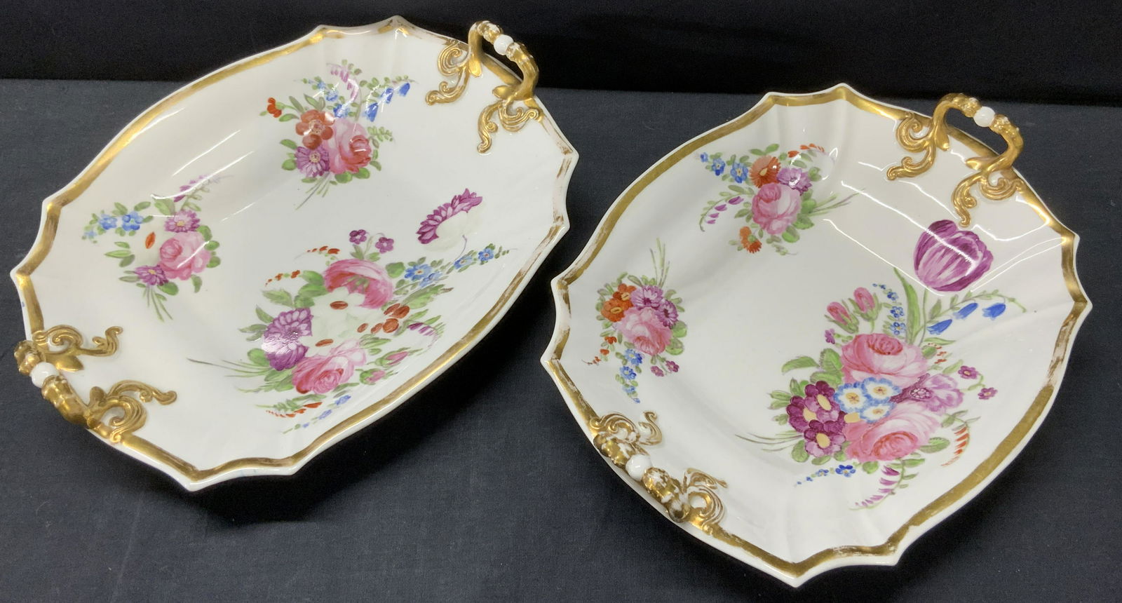 Pair of Antique Porcelain Serving Dishes (1 of 8)