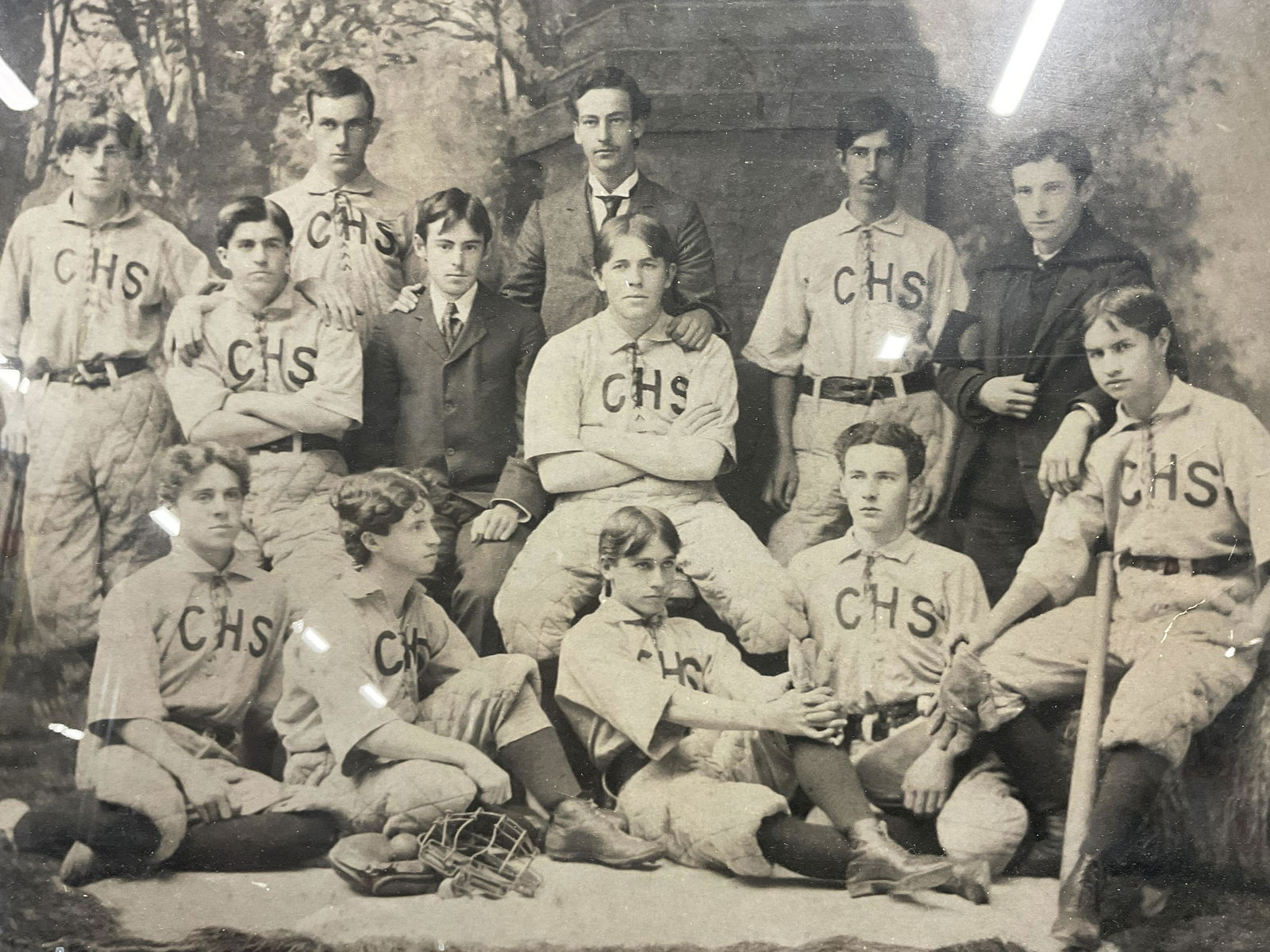Vintage CHS Baseball Team Photograph (1 of 6)