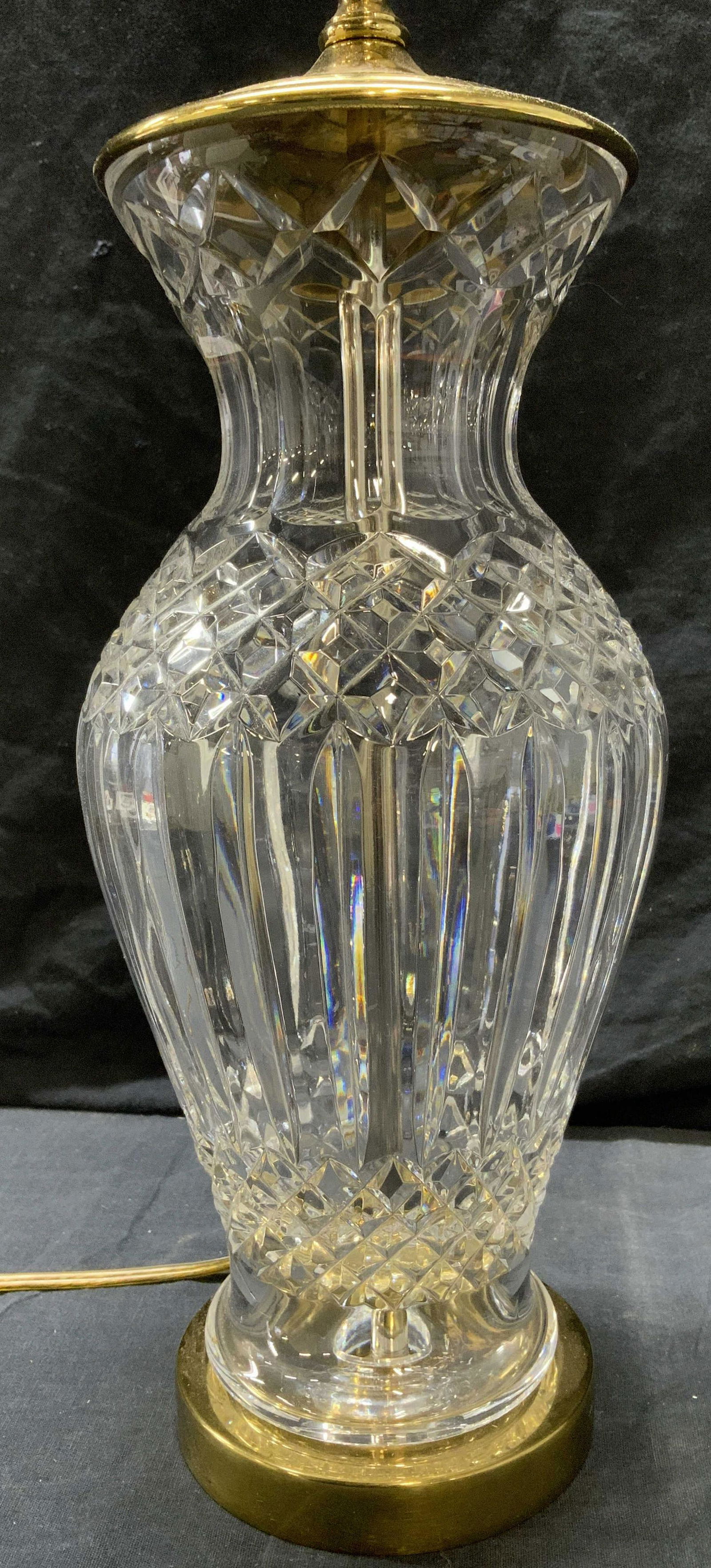 WEDGWOOD WATERFORD Lamp W Shade (1 of 8)