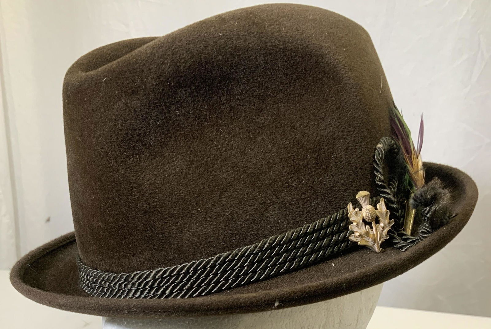 CHAMP Signed Velour Fedora Hat, Org Box (1 of 10)