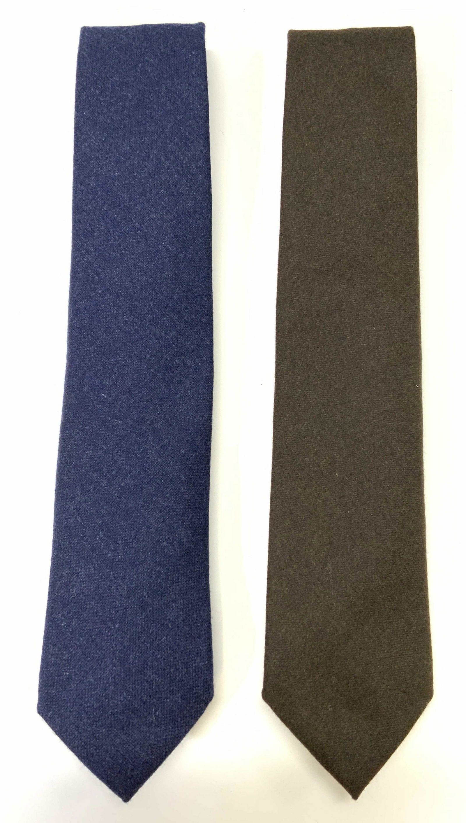 Lot 2 ROSE & BORN Cashmere, Wool Blend Ties (1 of 7)