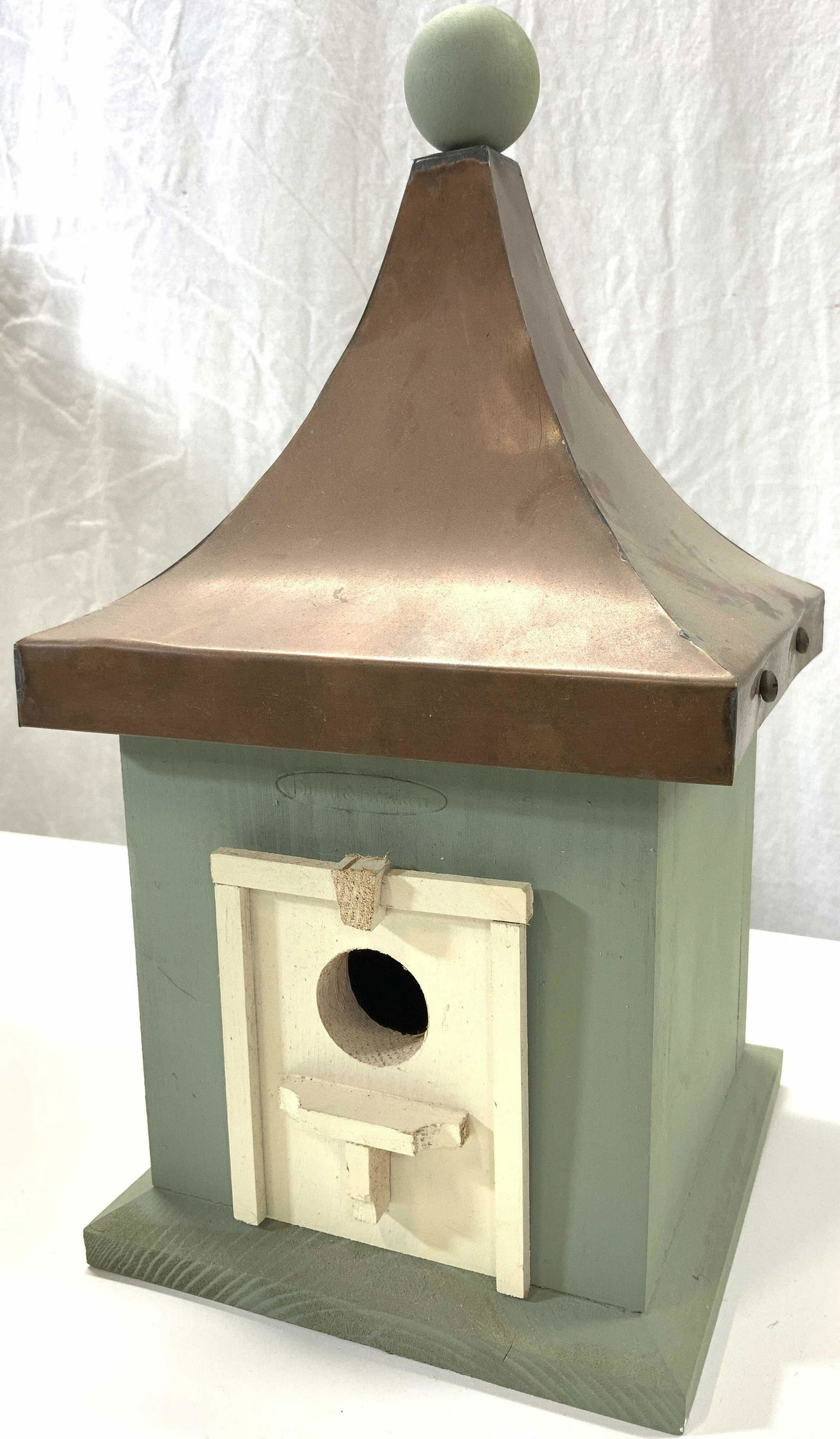 SMITH & HAWKEN Wood & Metal Birdhouse (1 of 8)