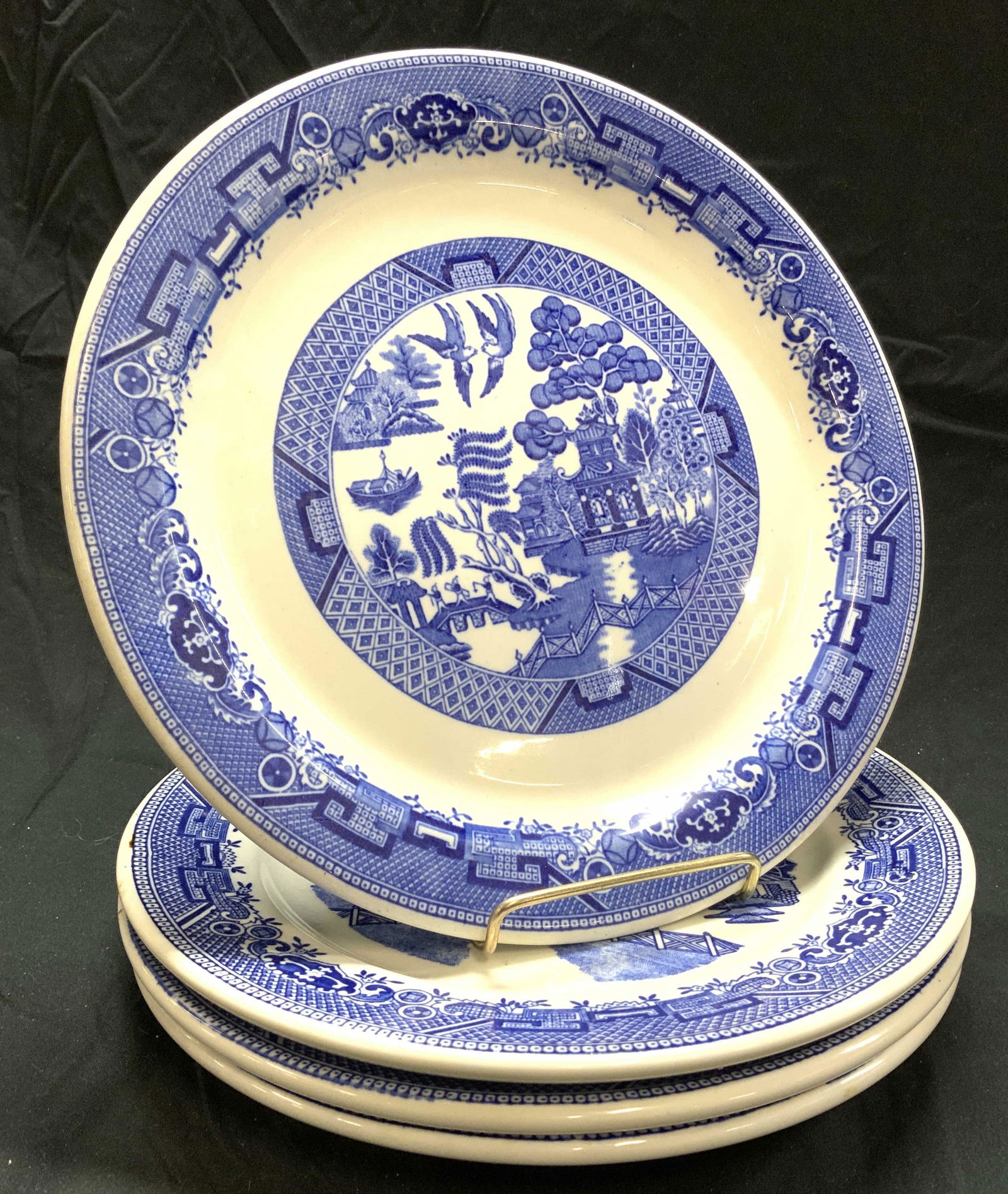 CARIBE JACKSON VITRIFIED CHINA 4 Porcelain Plates (1 of 9)