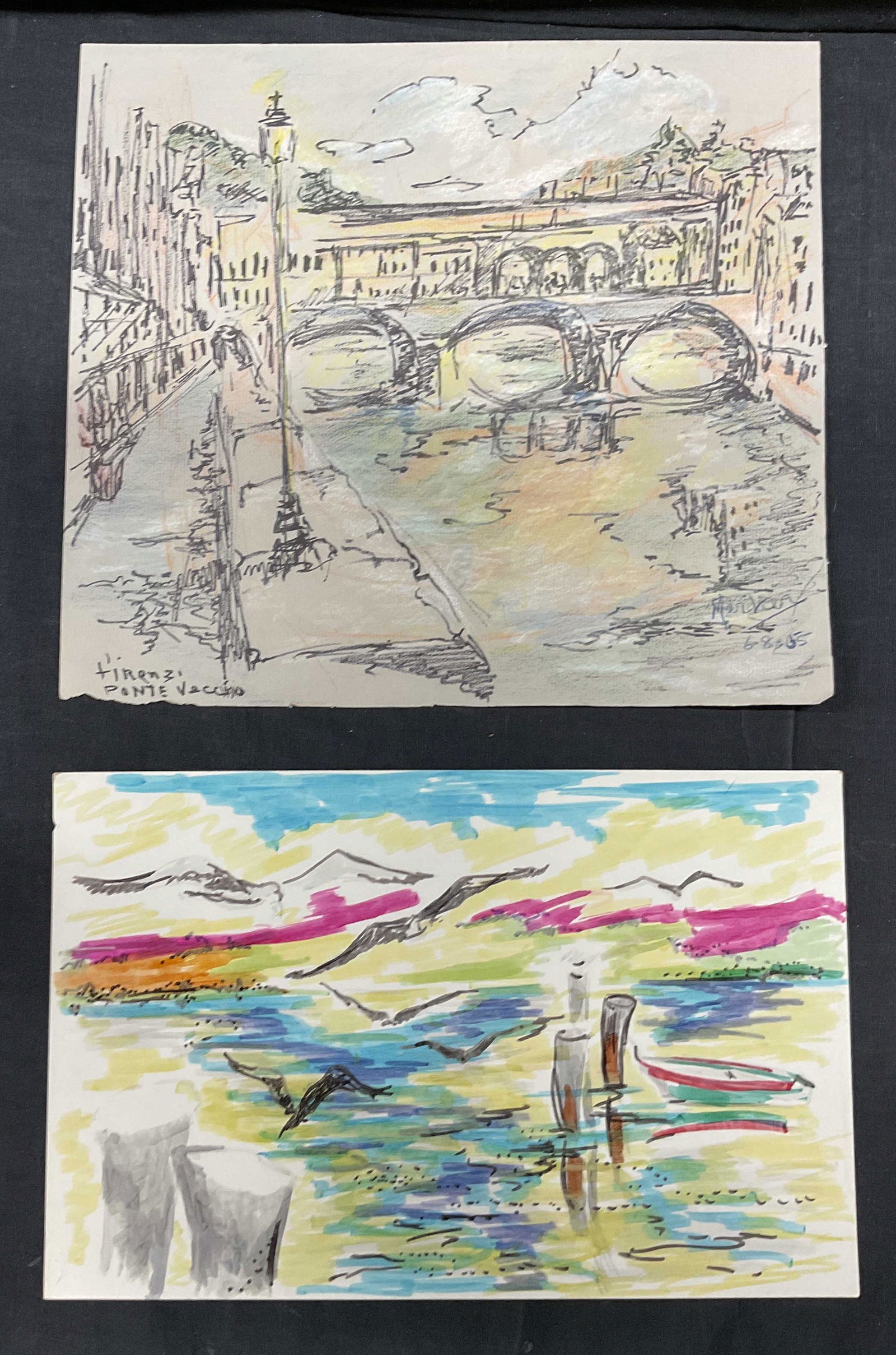 Lot 2 ALEXANDRA MERKER Ink Drawings (1 of 8)