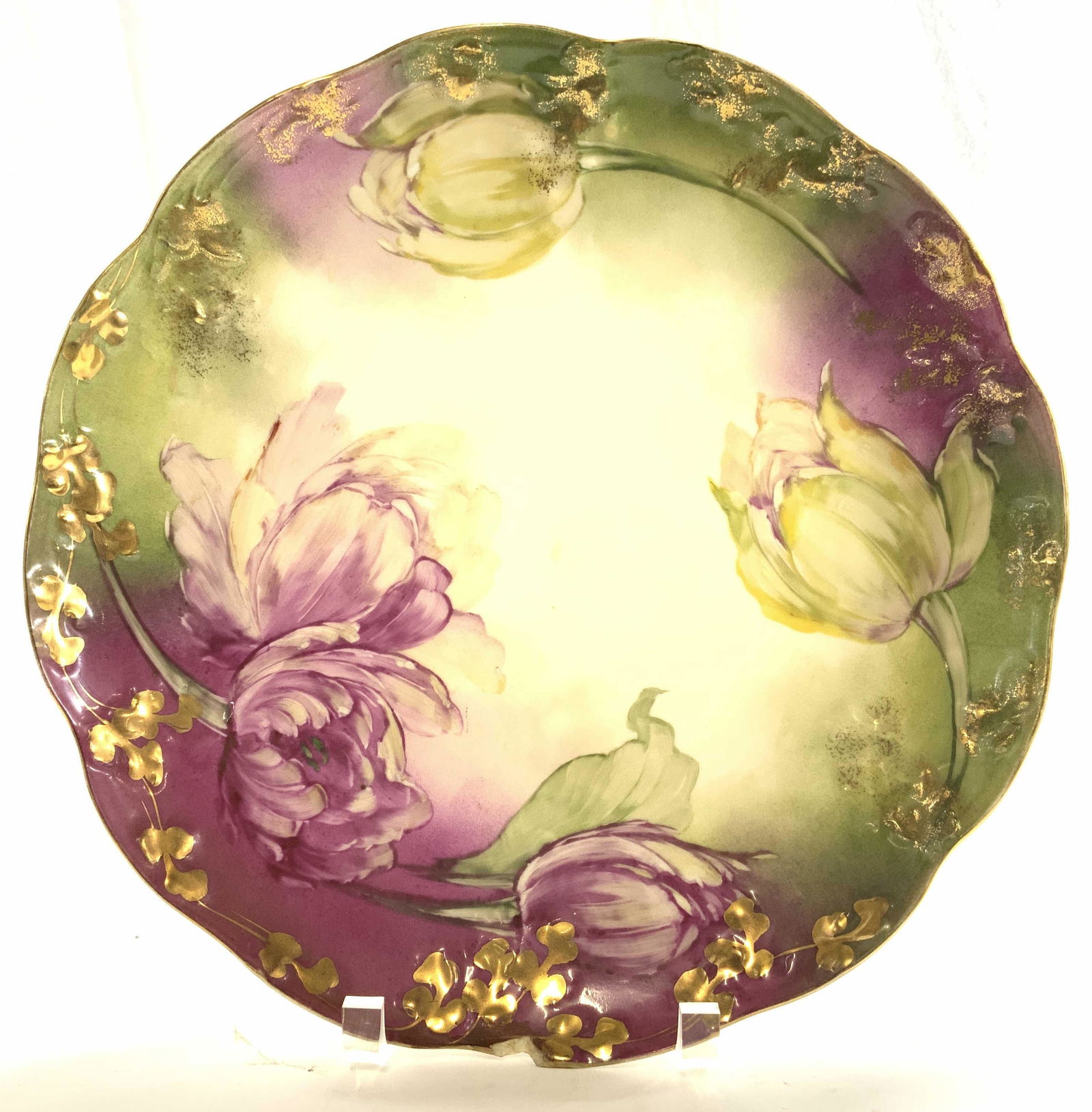 KARLSBAD AUSTRIA Floral Detailed Porc Plate (1 of 8)