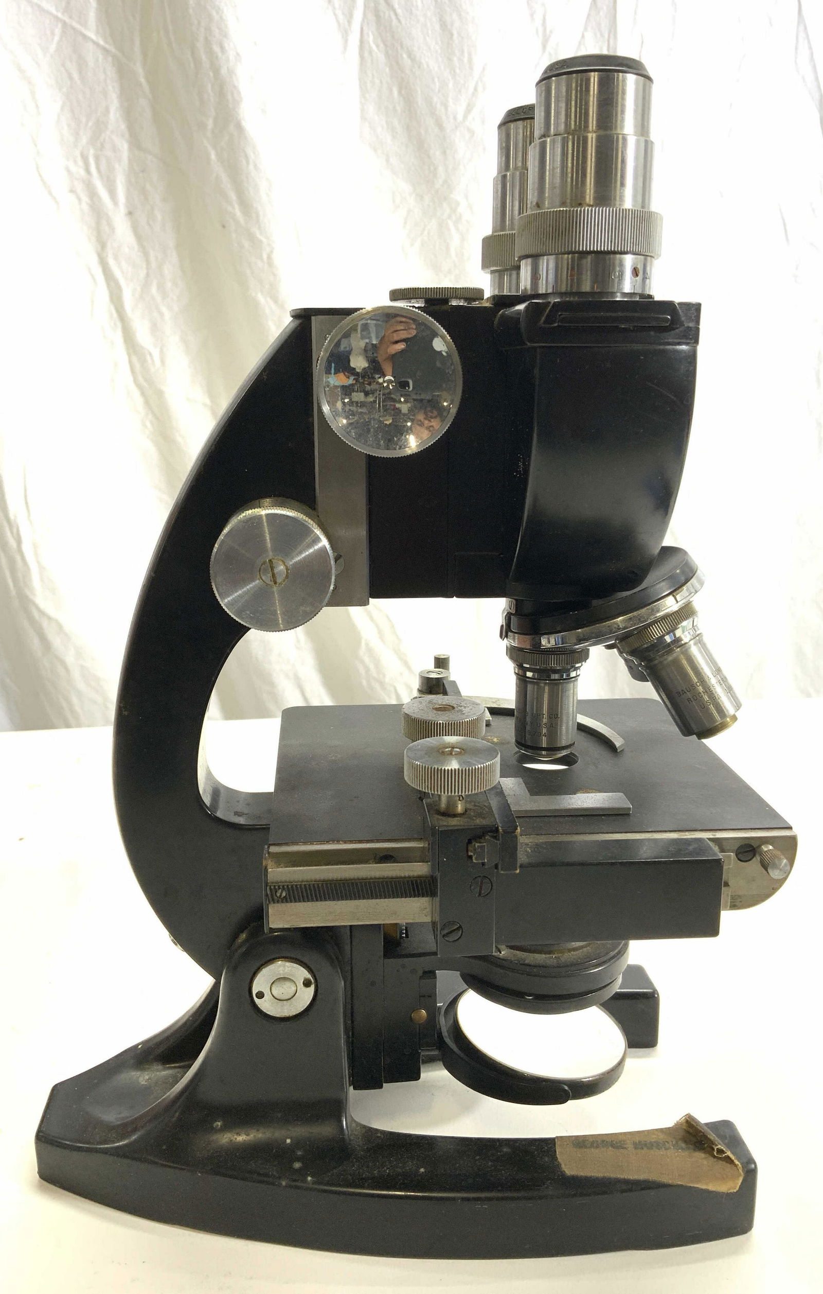 BAUSCH & LOMB Microscope W Wooden Box (1 of 9)