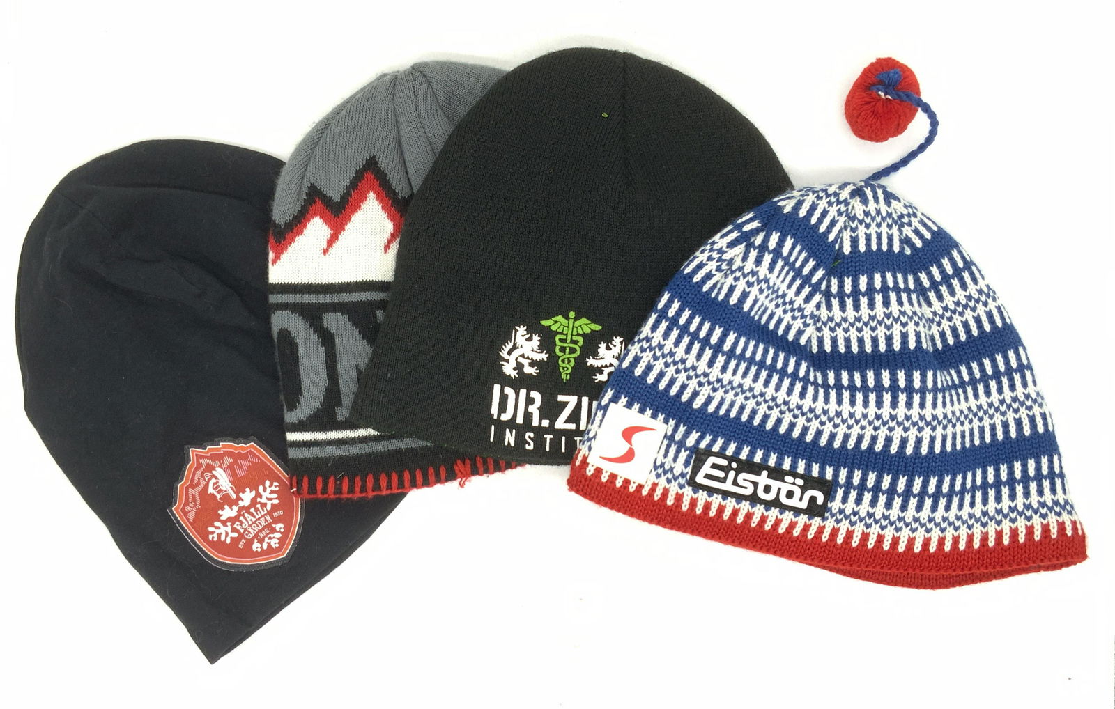 Assorted Lot of 4 Knit Ski Caps (1 of 6)