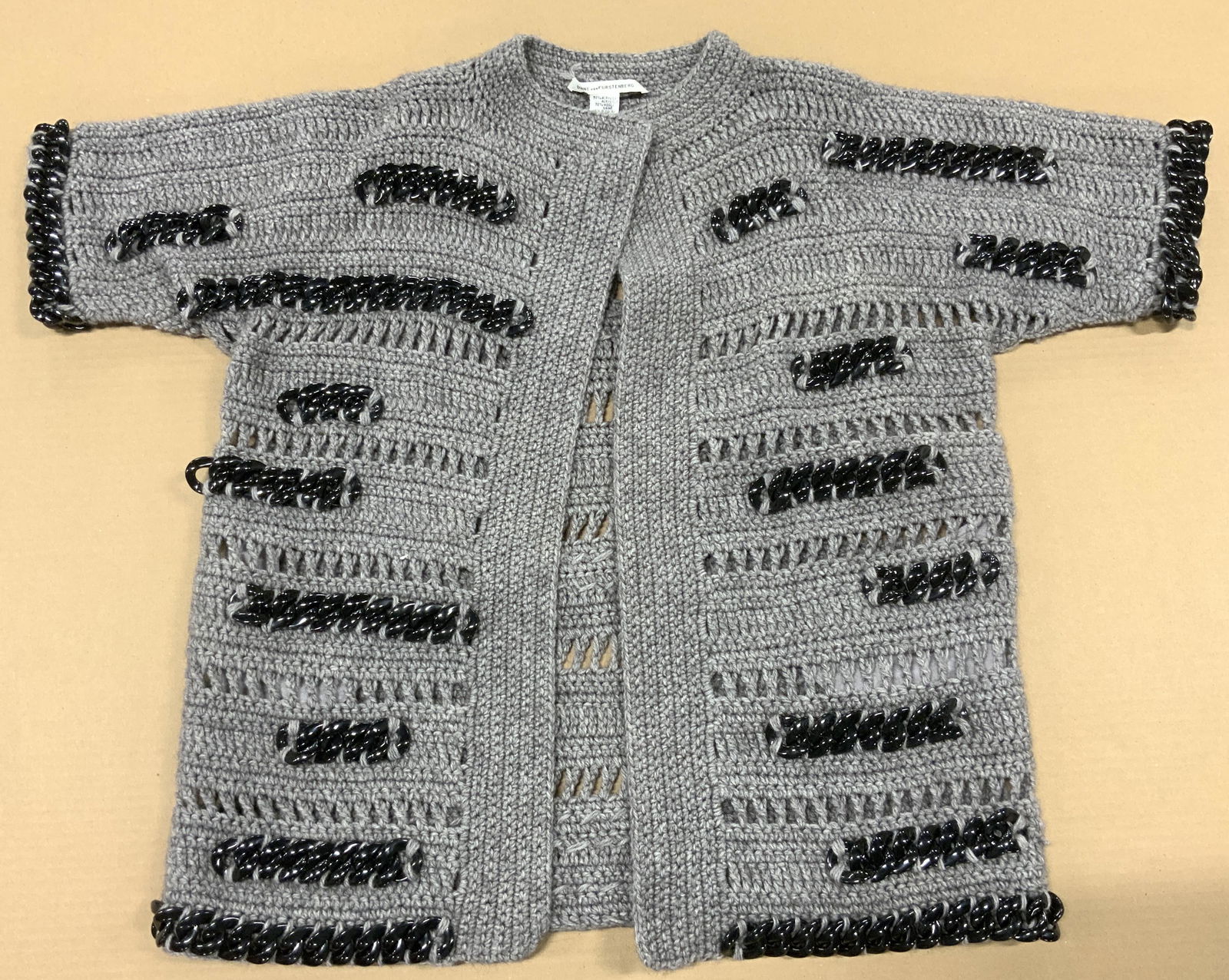DIANE VON FURSTENBURG Wool & Alpaca Cardigan (1 of 8)
