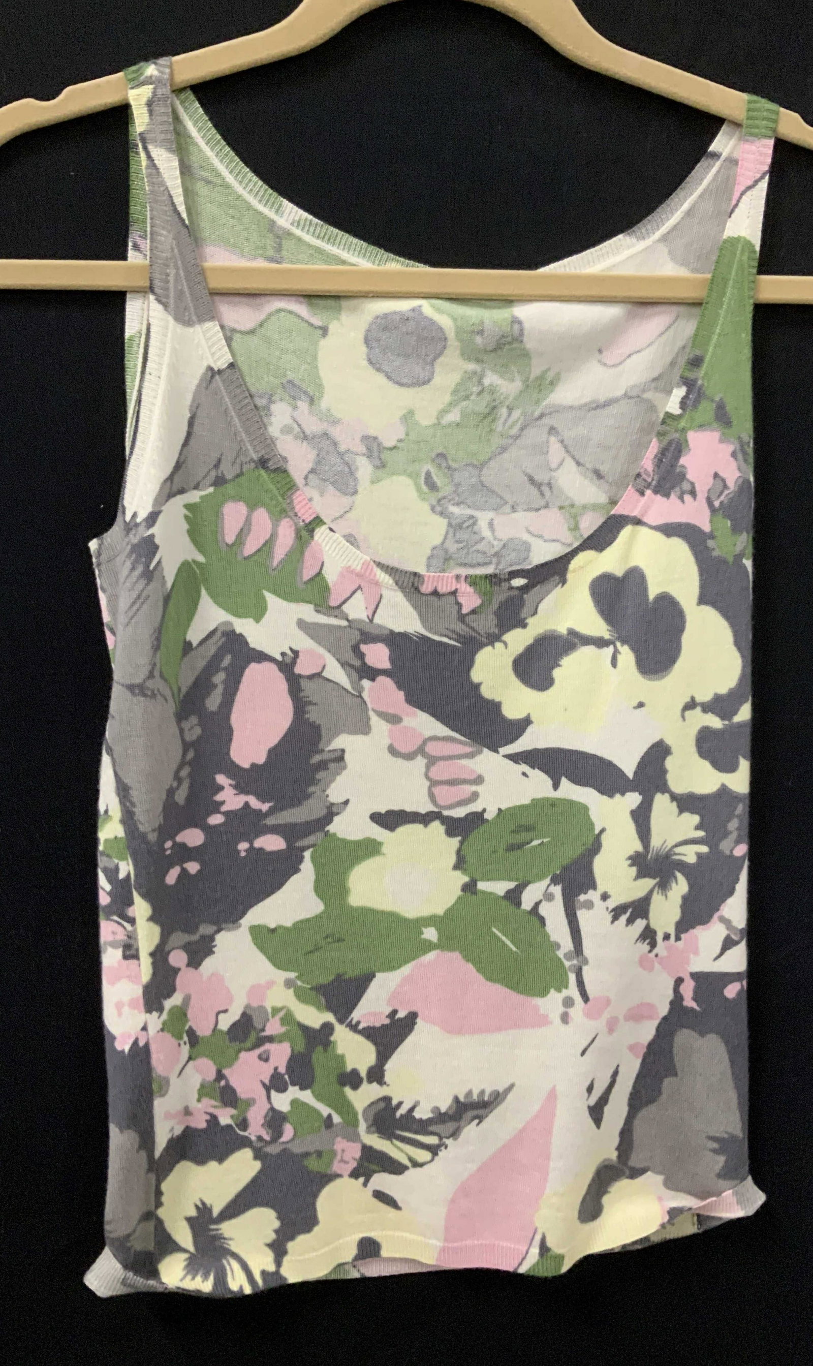 Cashmere Abstract Print Tank Top (1 of 5)