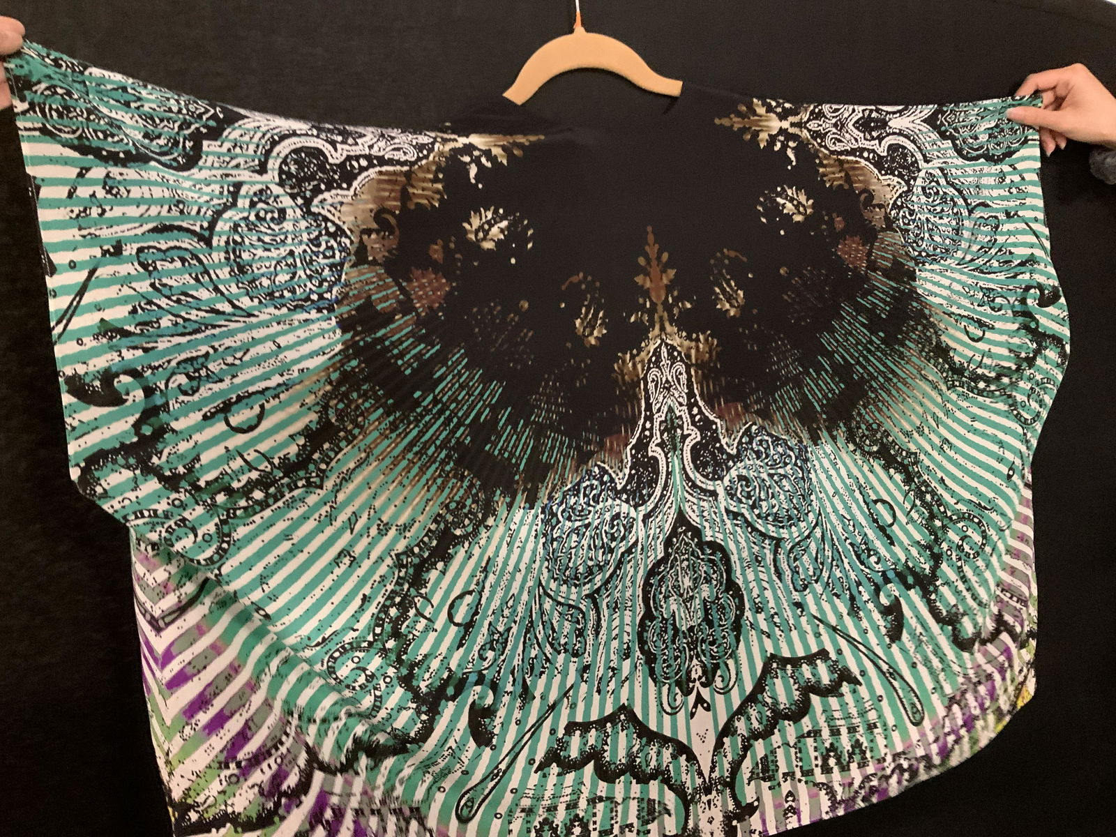 ETRO Milano Silk Over Blouse, Italy new (1 of 6)