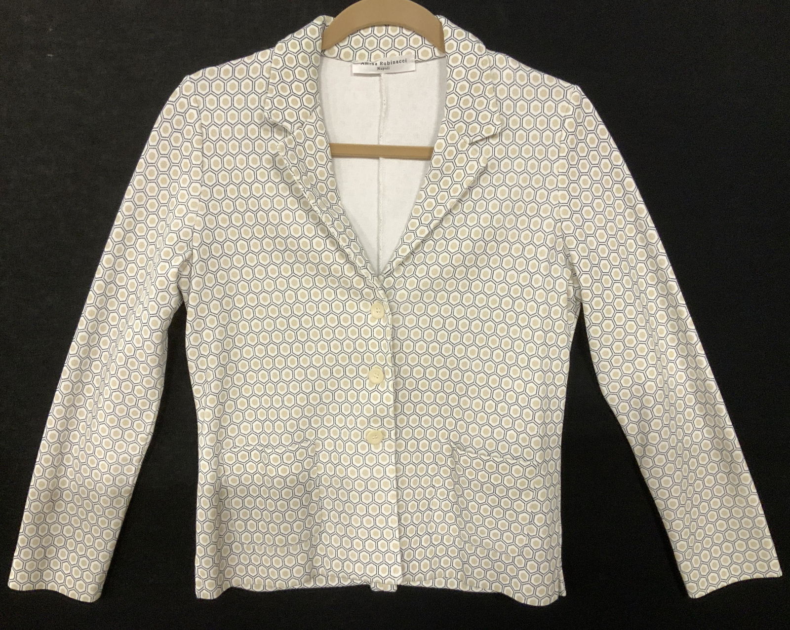 Amina RUBINACCI Hexogonal Jacket Accessory, Italy (1 of 6)