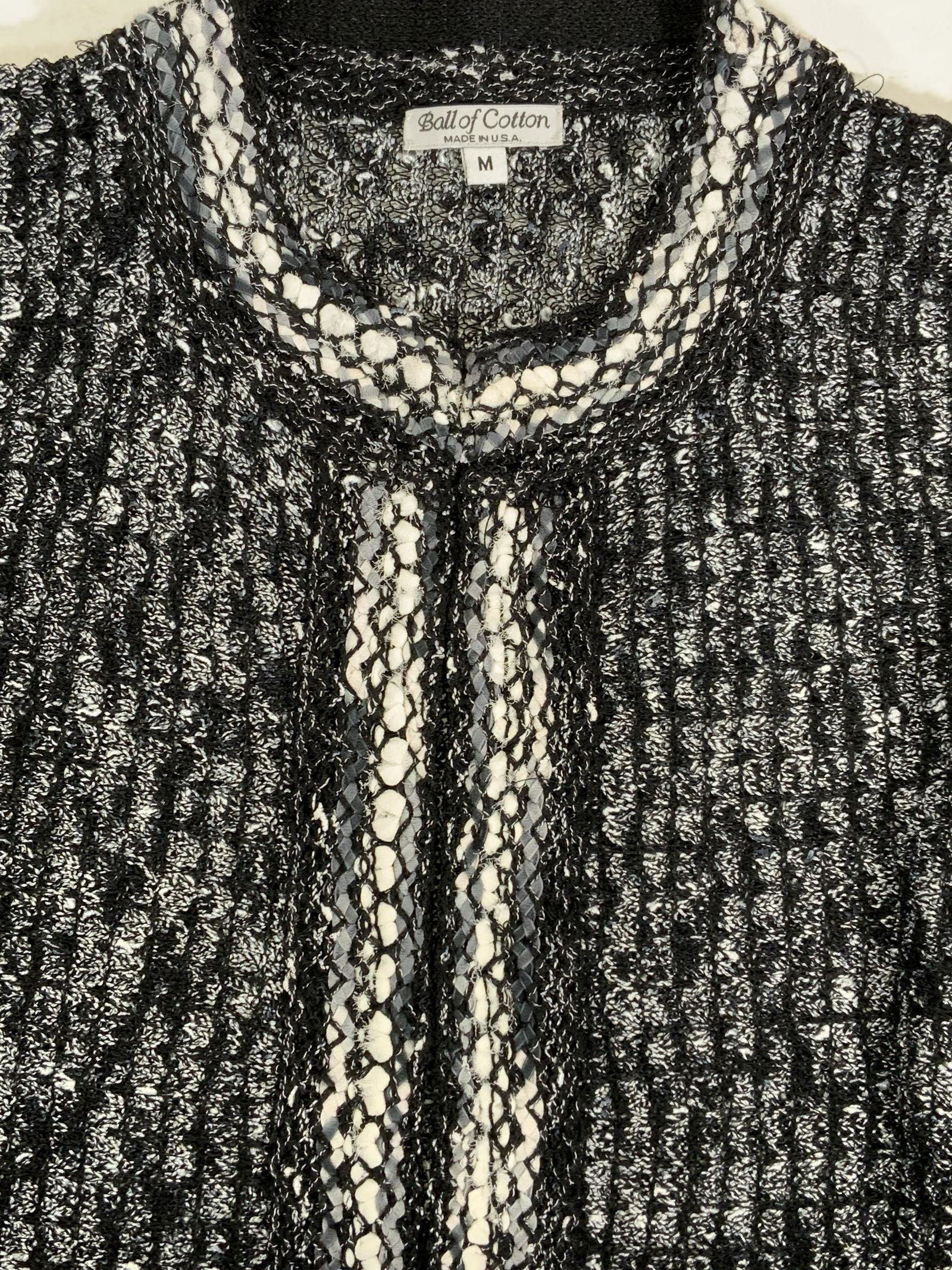 BALL OF COTTON Linen Blend Cardigan (1 of 6)