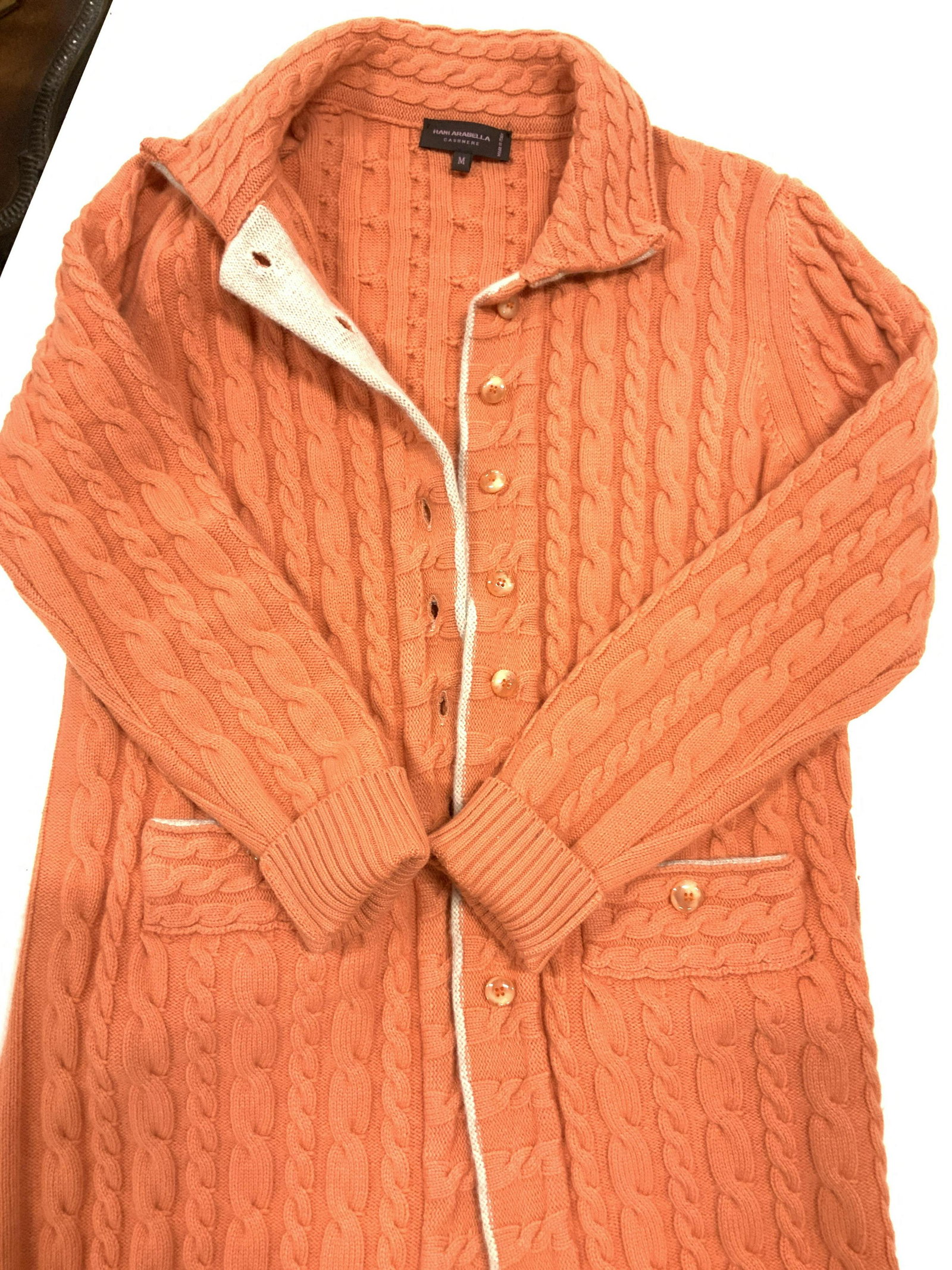 RANI ARABELLA CASHMERE Knit Sweater Jacket, Italy (1 of 6)