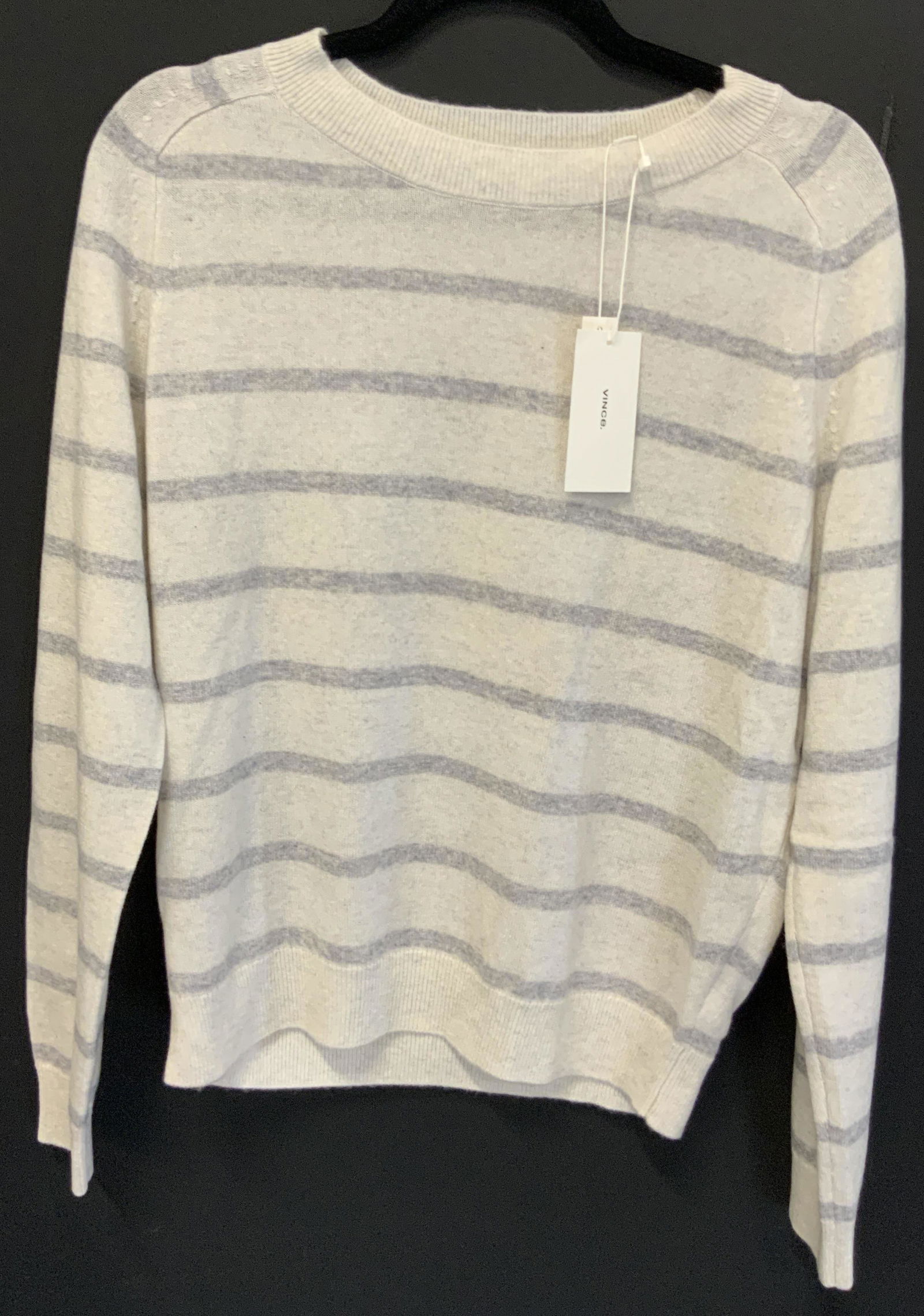 VINCE NWT Cashmere Blend Striped Sweater (1 of 10)