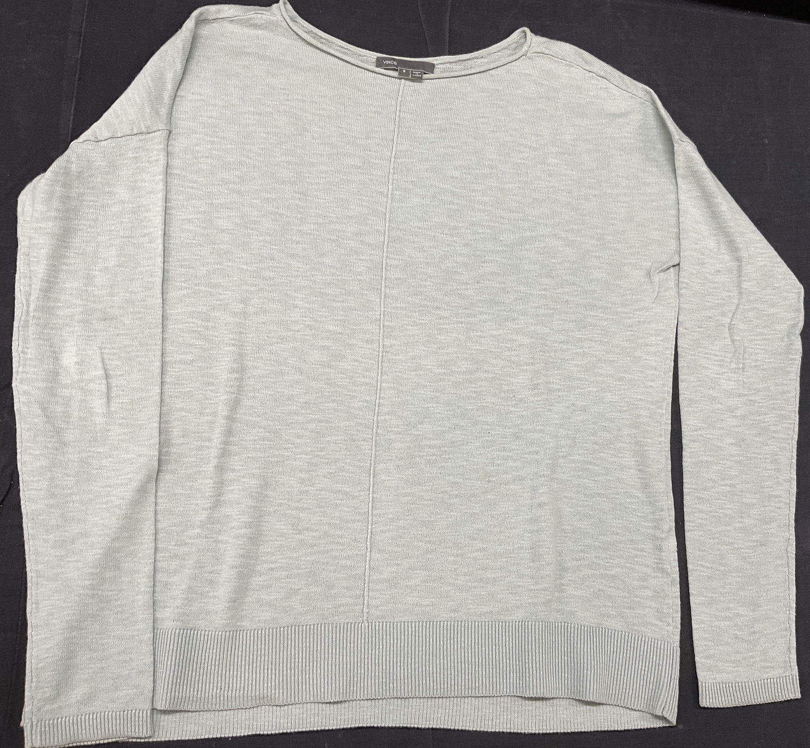 VINCE Mint Green Long Sleeve (1 of 7)