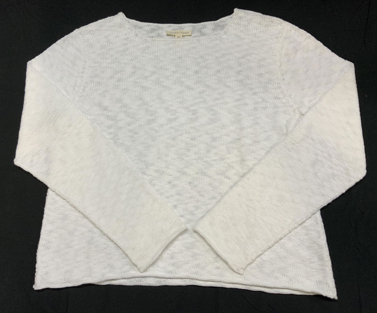 EILEEN FISHER Organic Cotton Knit Sweater (1 of 6)