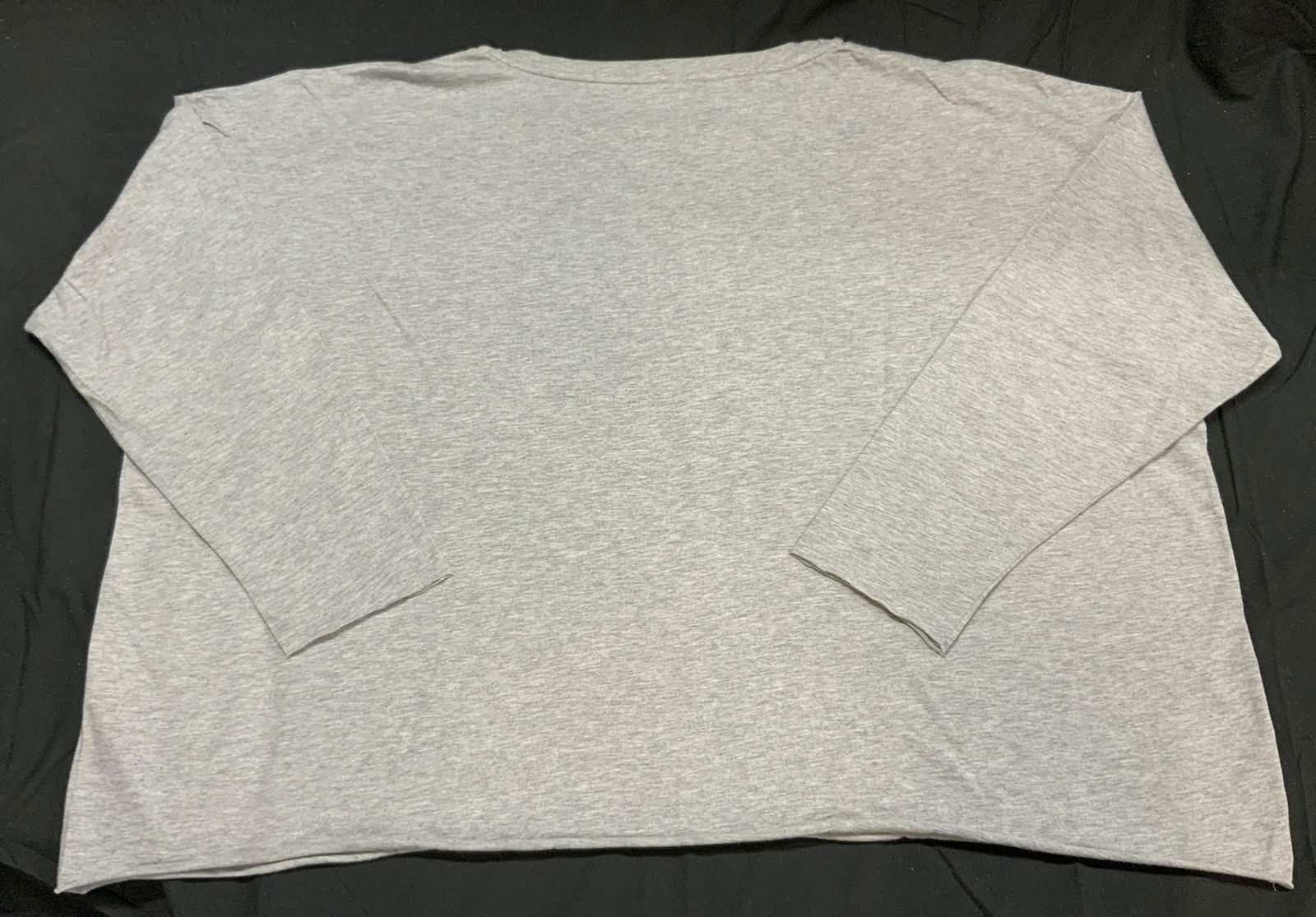 PLANET Grey Long Sleeve 100% Cotton Top (1 of 6)