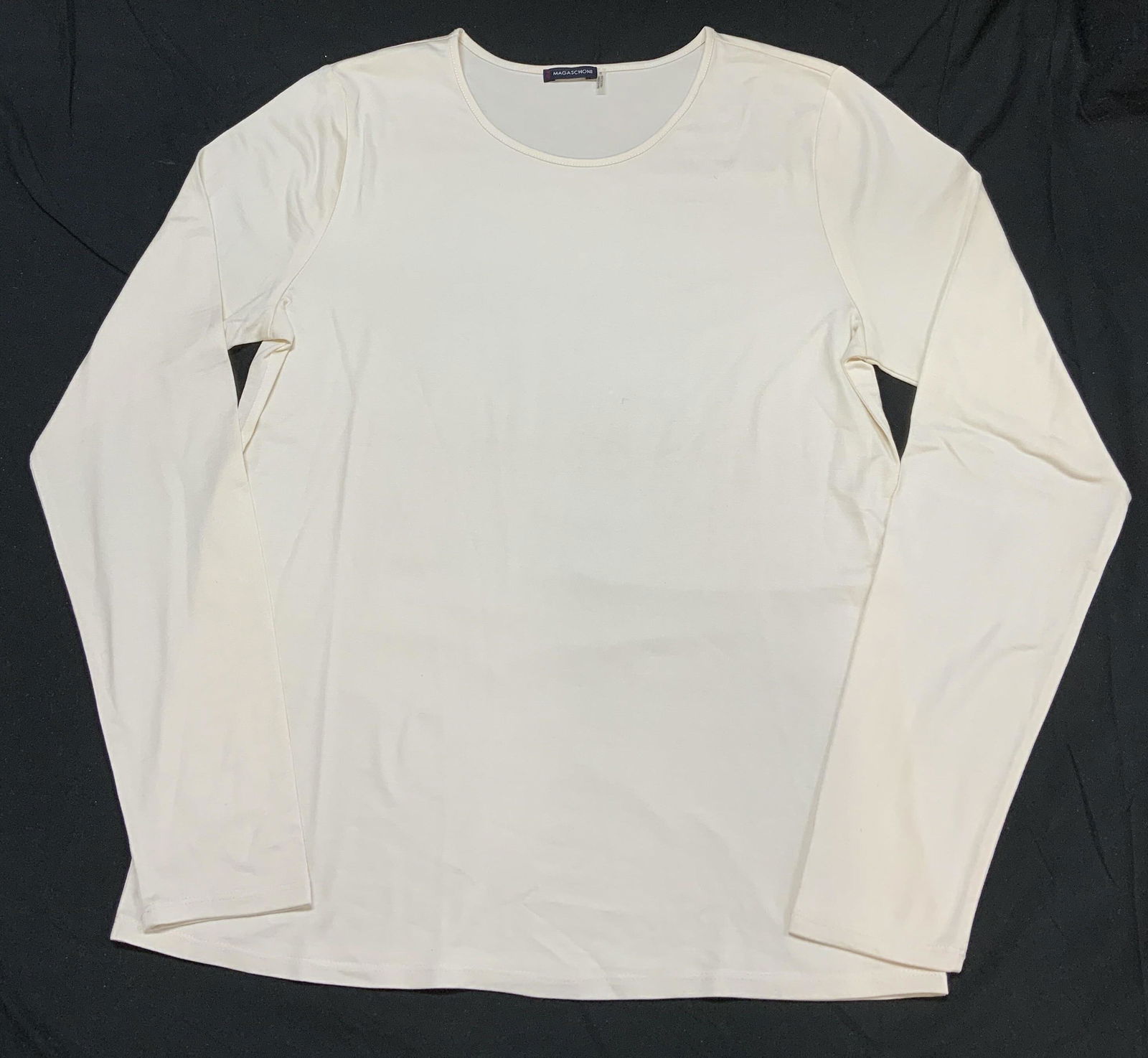 MAGASCHONI Silk Blend Long Sleeve Top (1 of 6)