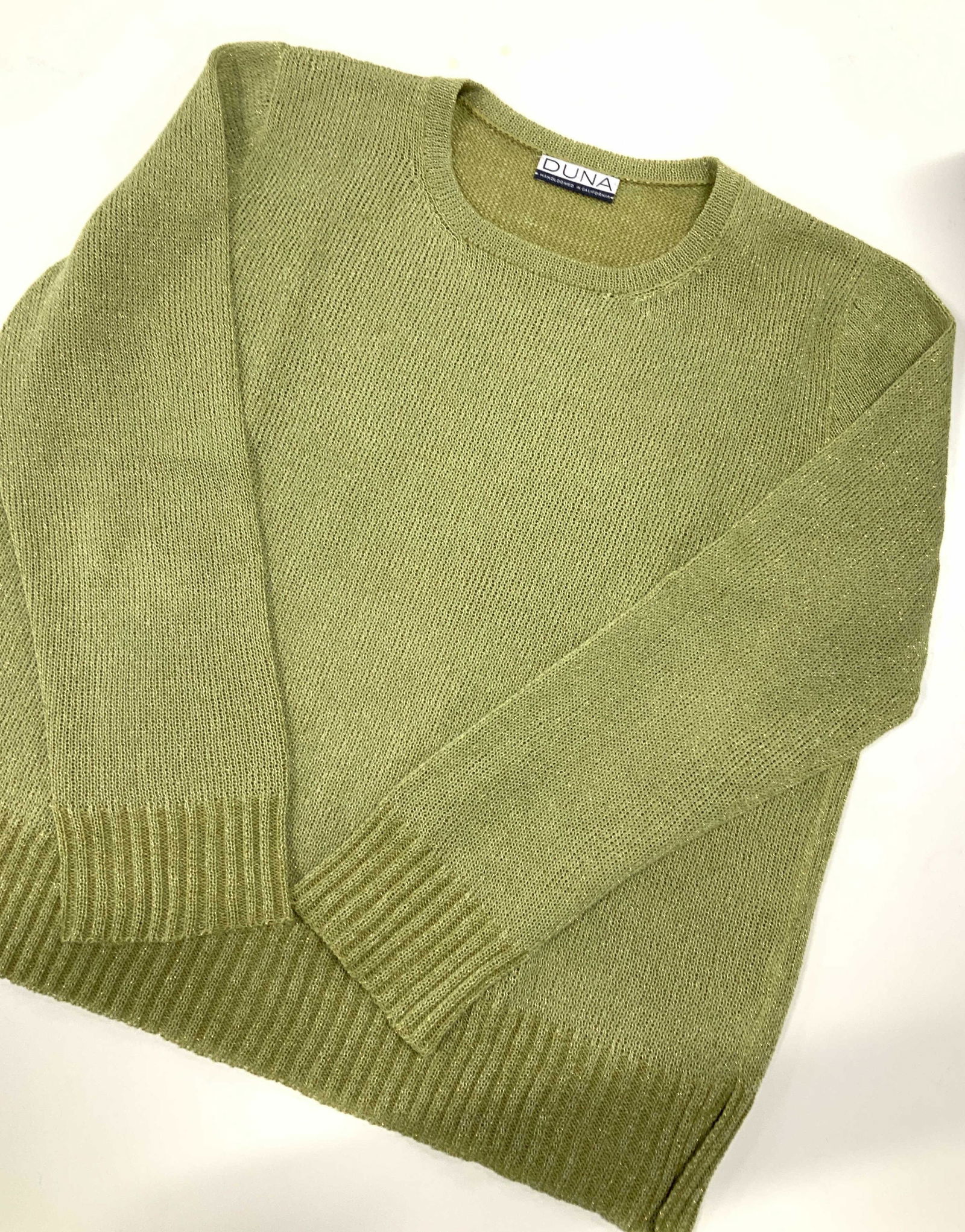 DUNA Hand Loomed Knit Linen Sweater (1 of 6)