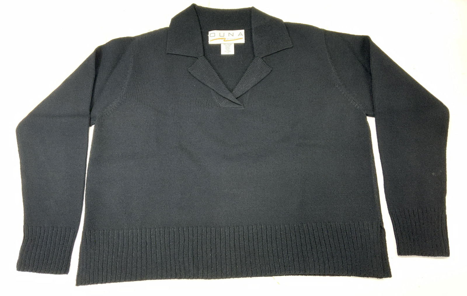 DUNA Hand Loomed Collared Knitwear Top (1 of 5)