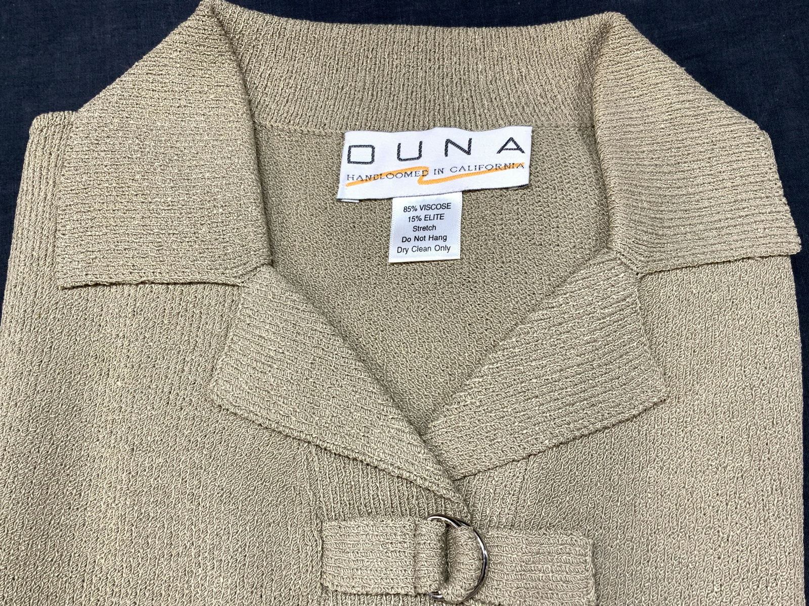 DUNA Hand Woven Collared Sweater (1 of 9)