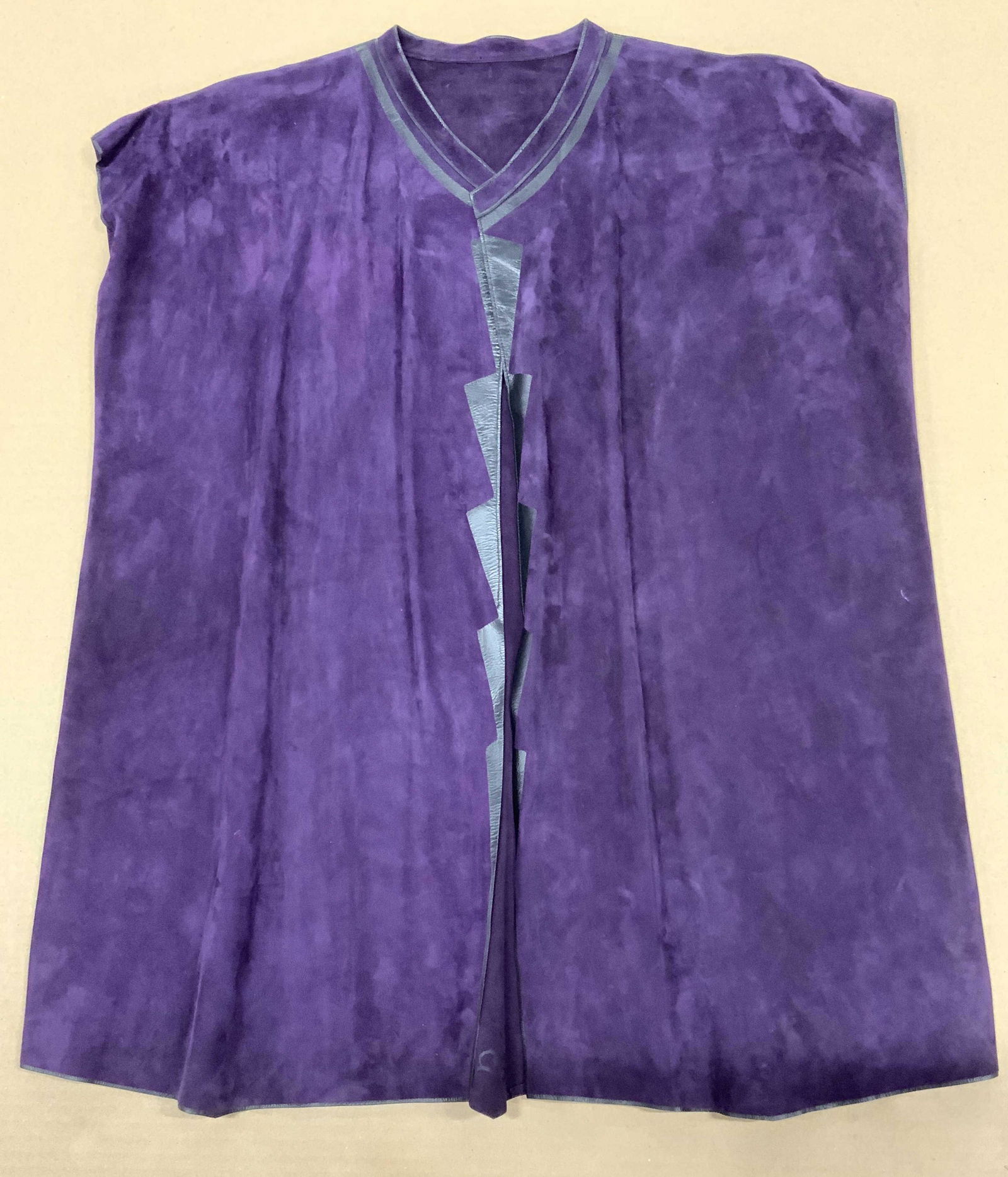 EWLEA Signed Purple Suede Vest (1 of 7)
