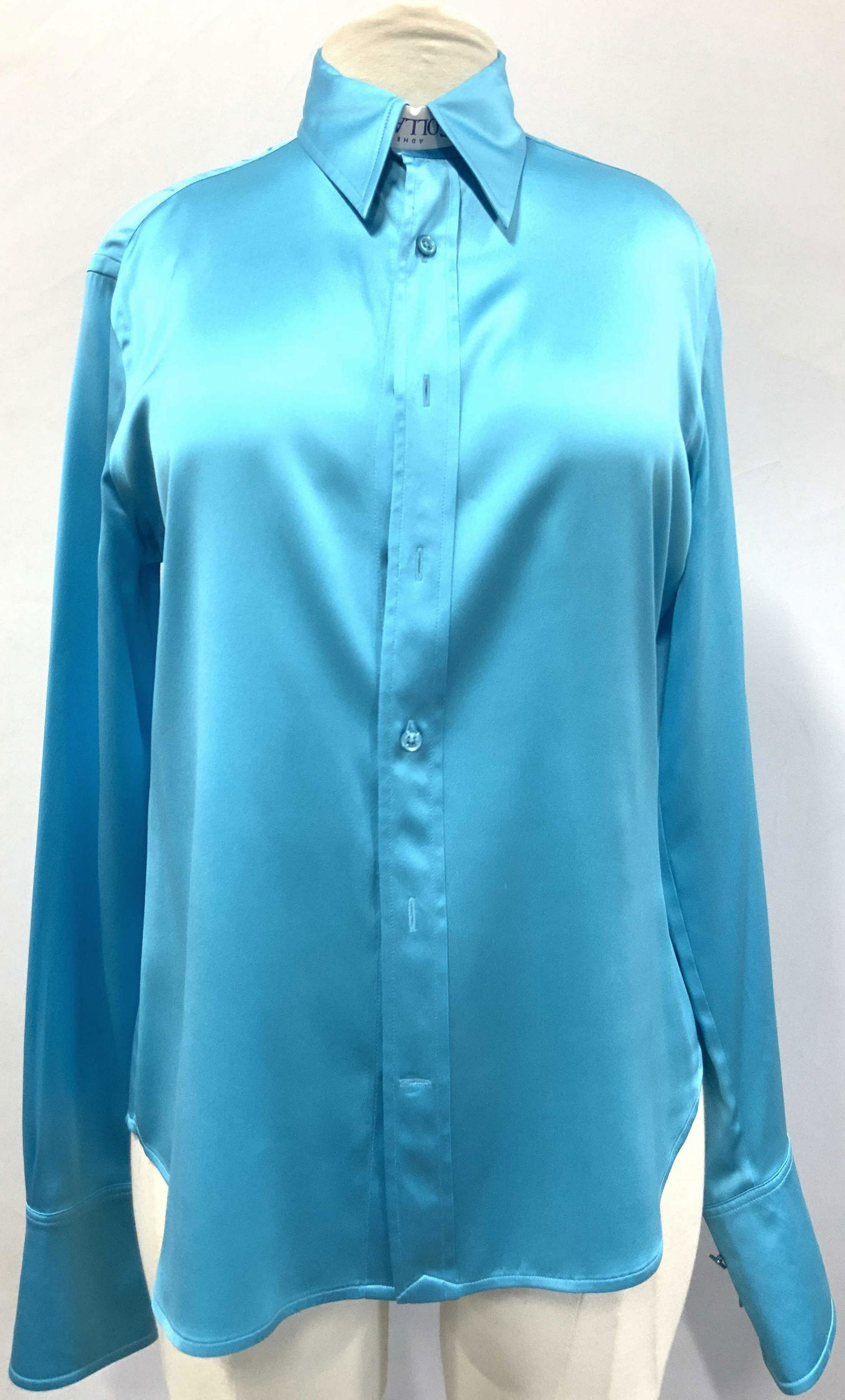 RALPH LAUREN Silk Button Up Blouse (1 of 8)