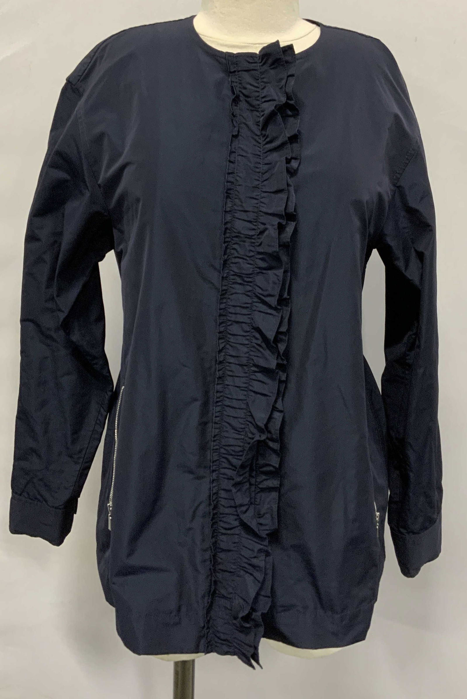 LAFAYETTE 148 Navy Blue Windbreaker Jacket NWT (1 of 7)